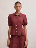 Foster Button Down Top