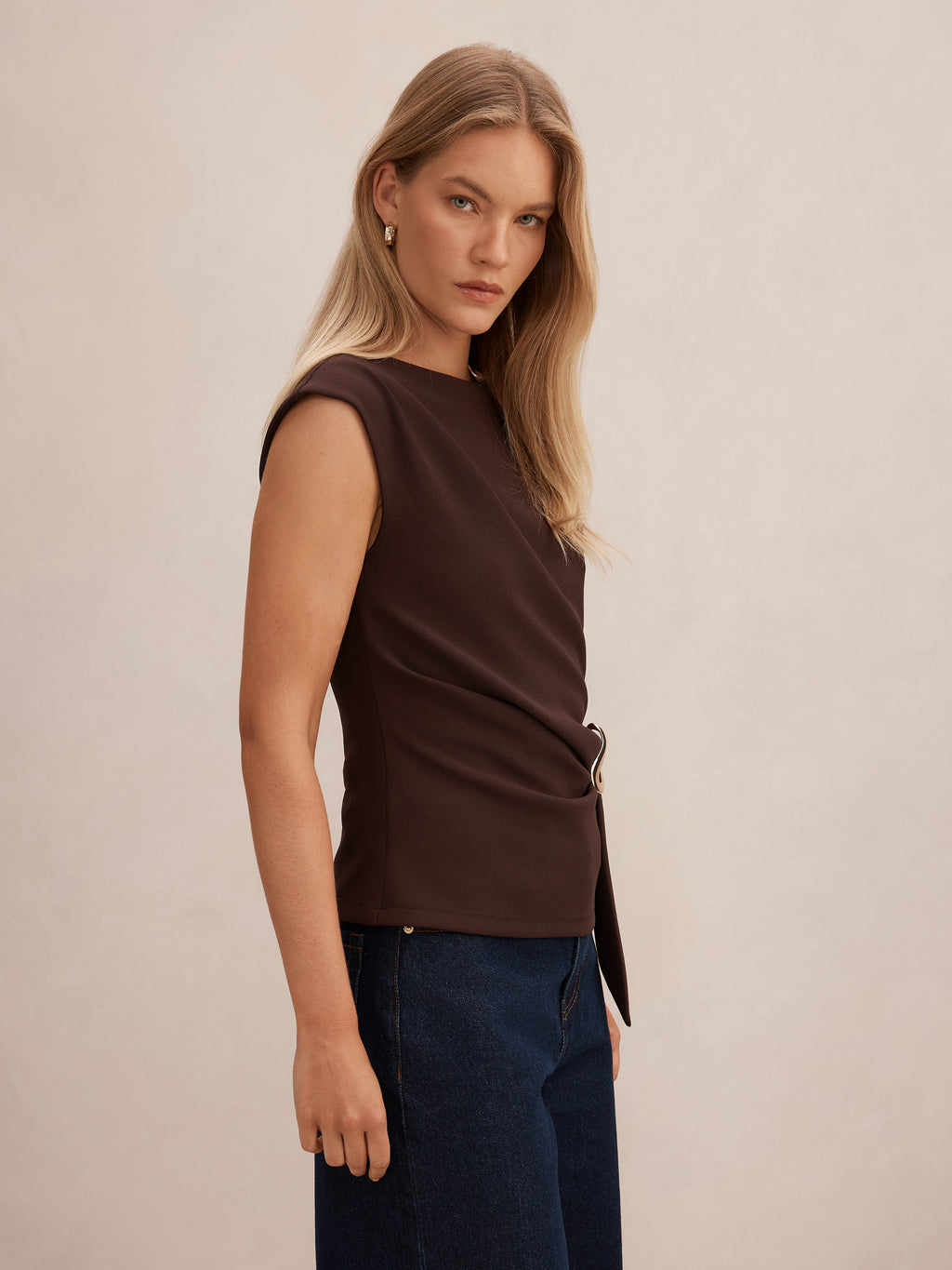 Serena Hardware Detail Top