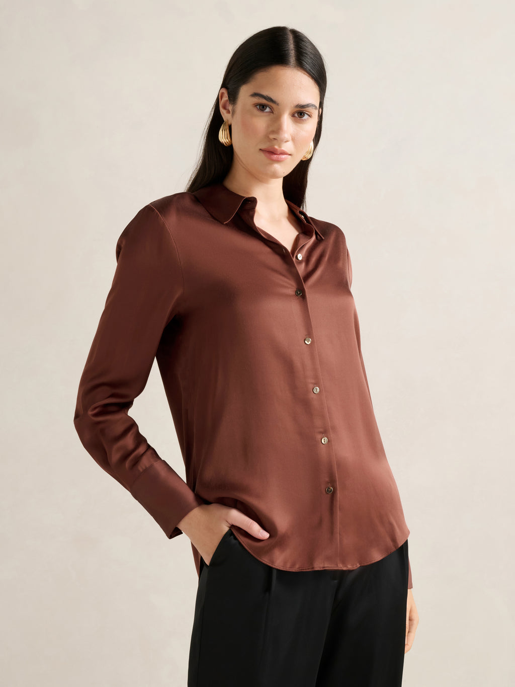 Coco Satin Shirt