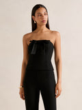 Shanae Strapless Bow Top