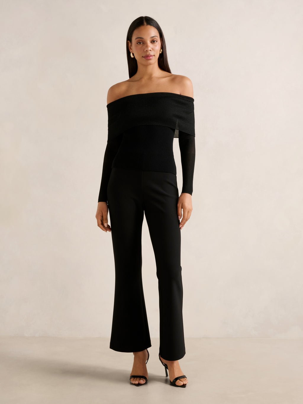 Brynn Bardot Knit Top