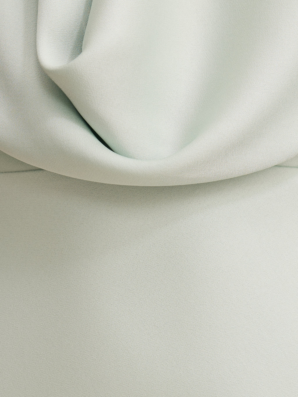 Becca Cowl Halter Satin Gown