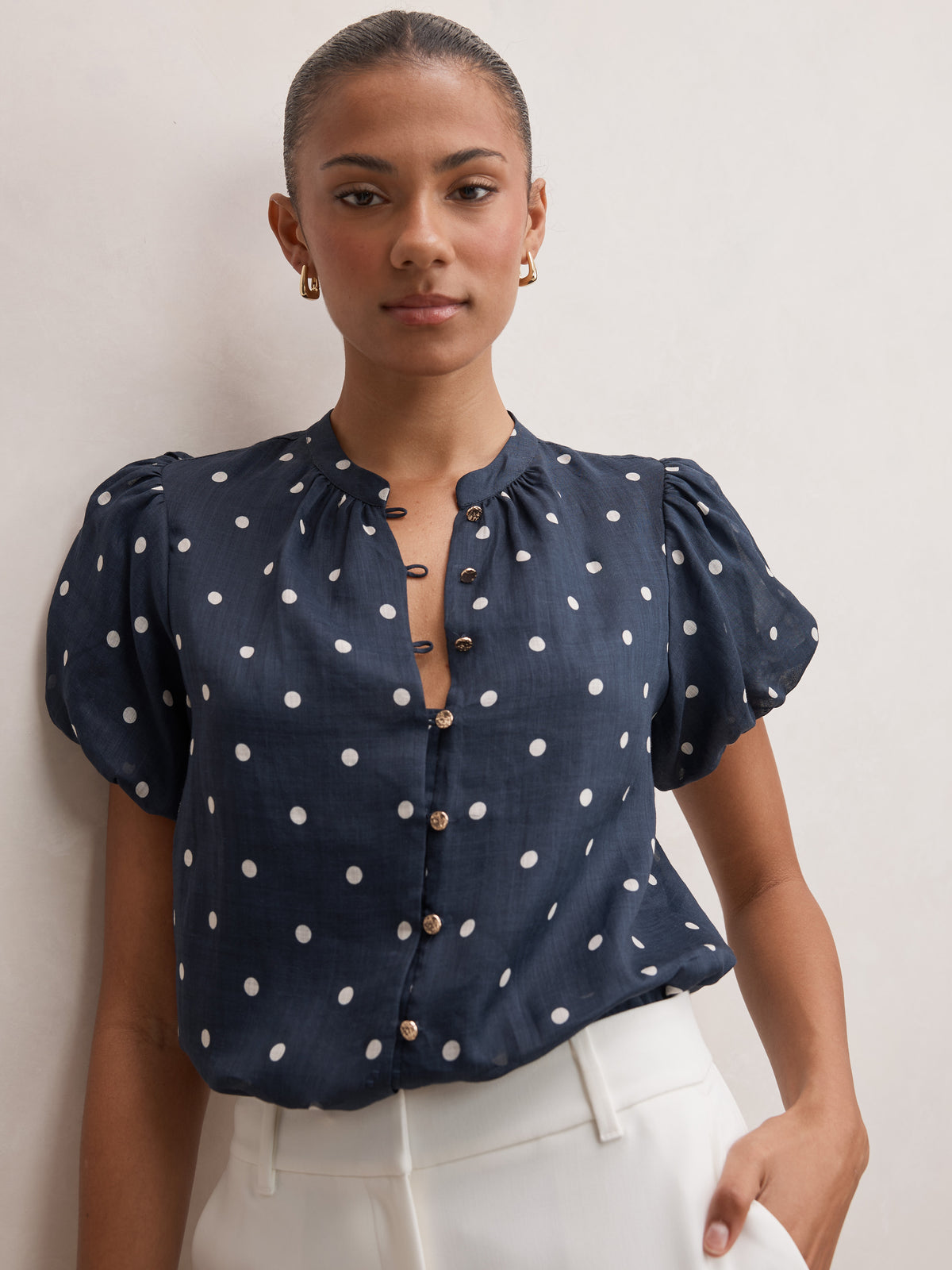 Everly Puff Sleeve Blouse