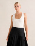 Bree Crochet Detail Knit Tank
