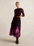 Adelina 2 in 1 Pleat Midi Dress