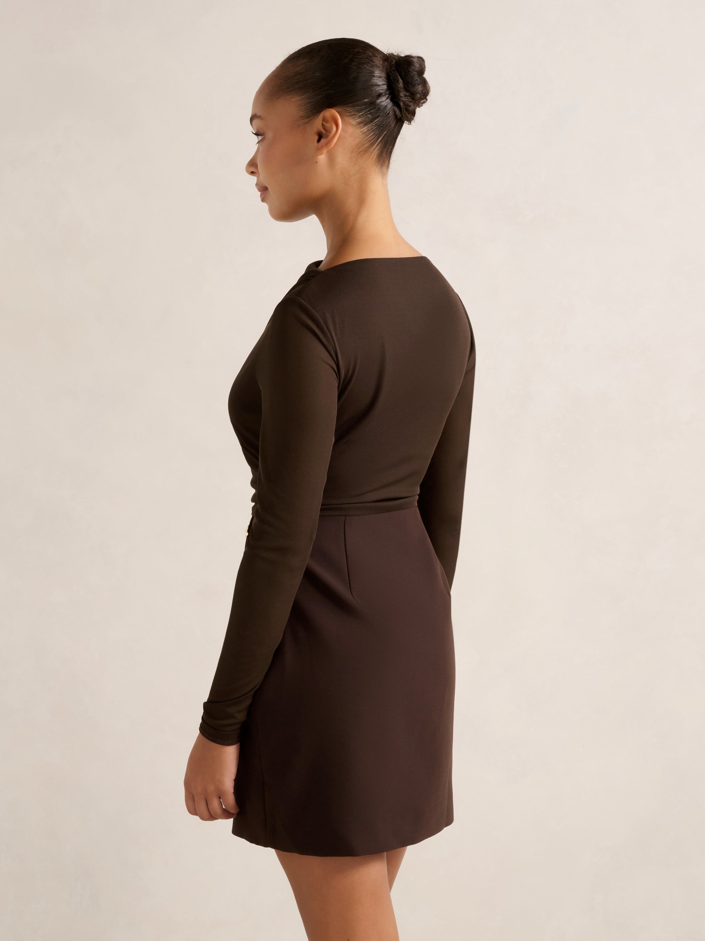 Isadora 2 in 1 Tailored Mini Dress