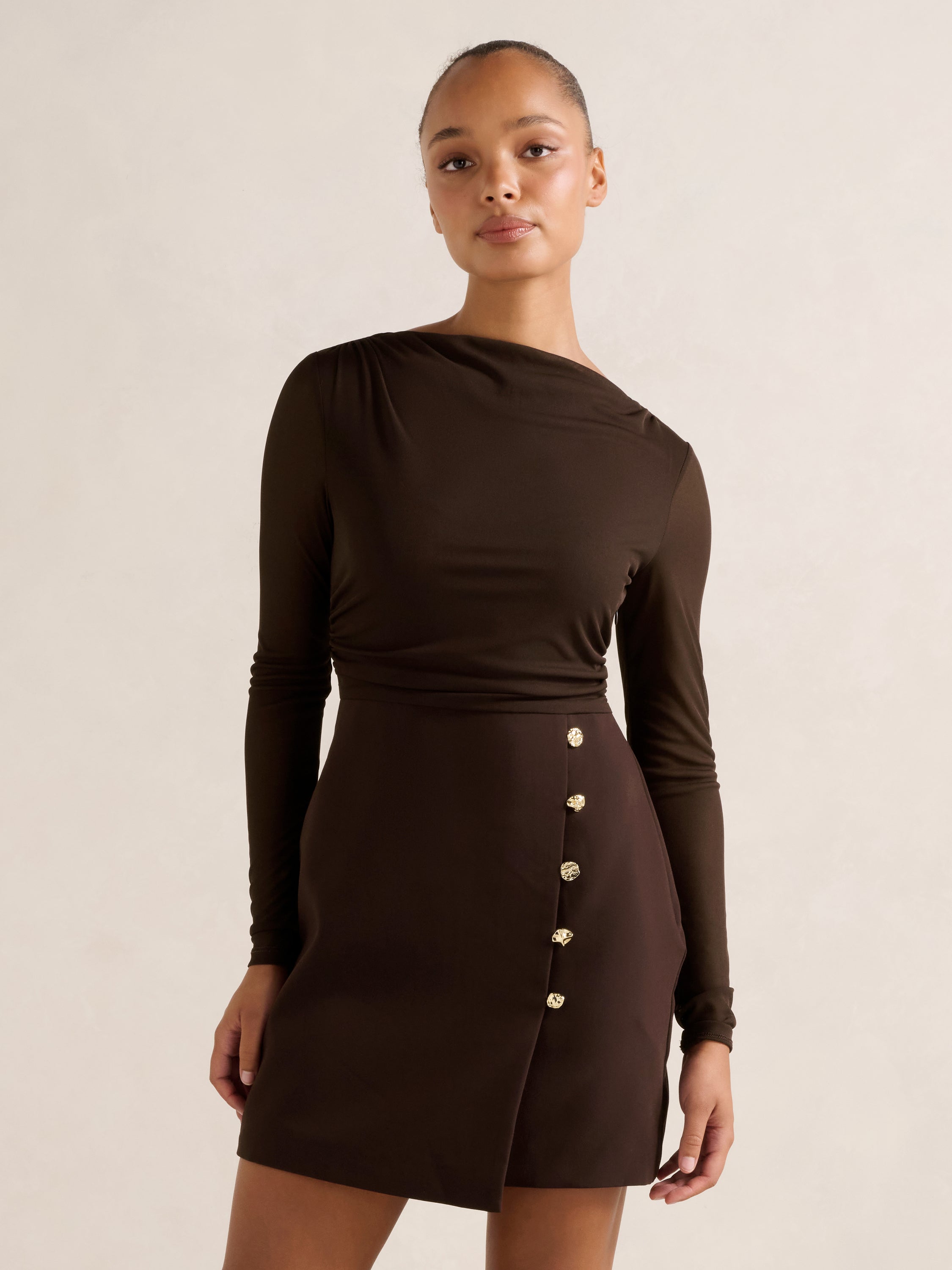 Isadora 2 in 1 Tailored Mini Dress