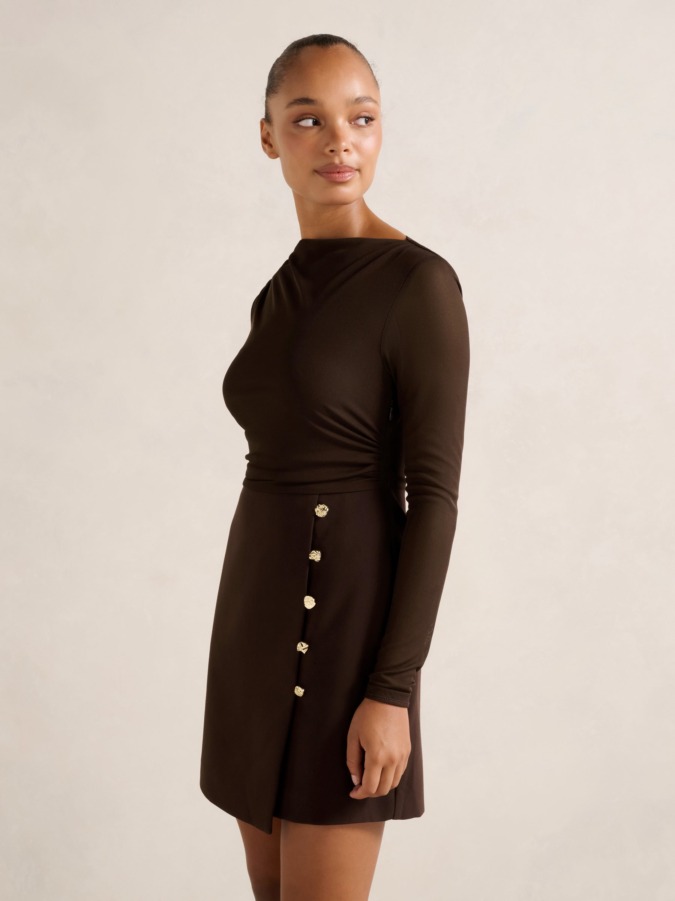 Isadora 2 in 1 Tailored Mini Dress