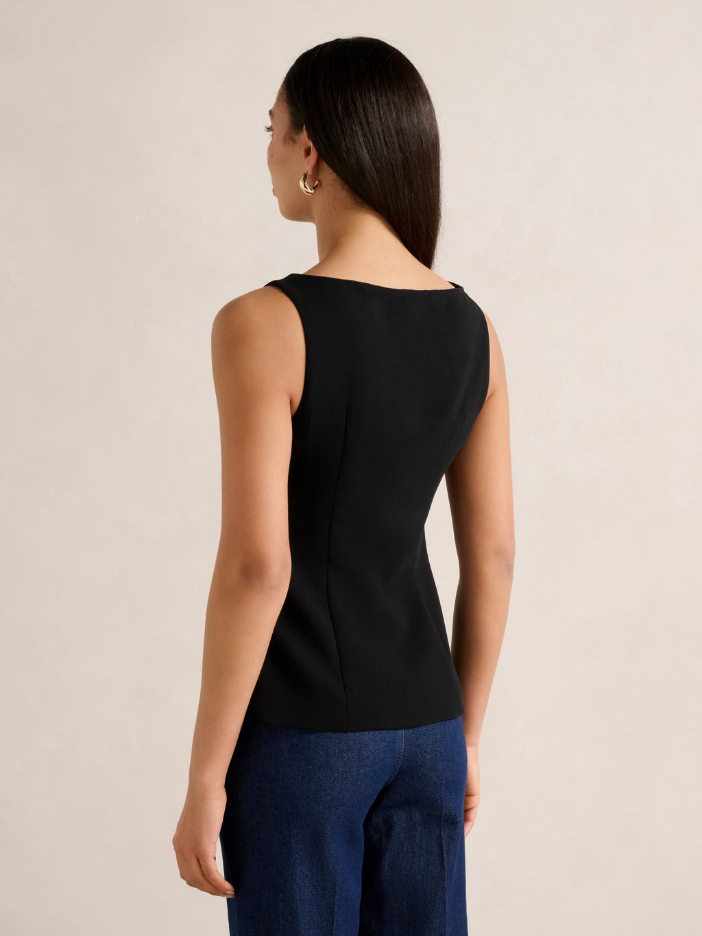 Pheobe Asymmetrical Vest Top