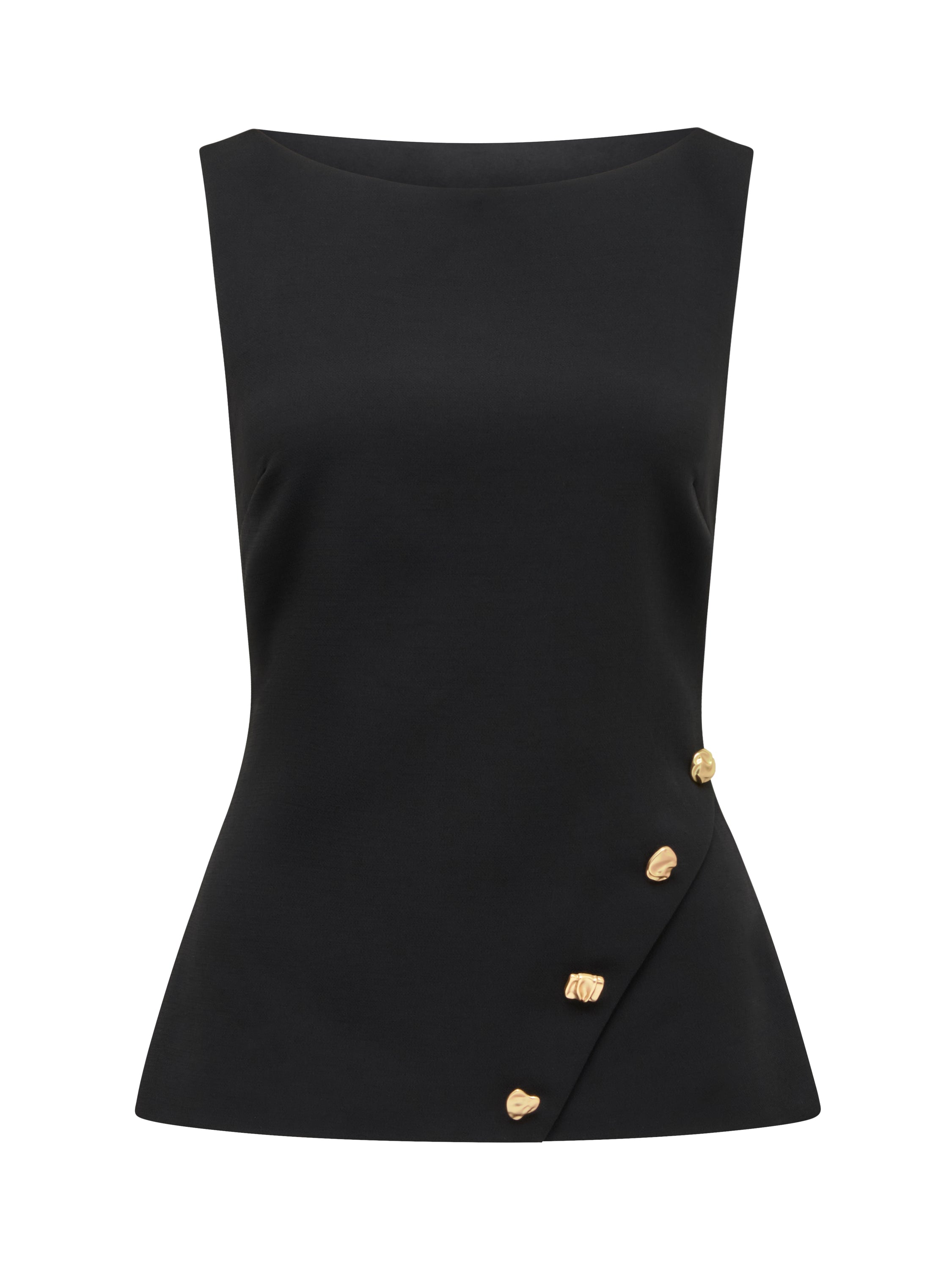 Pheobe Asymmetrical Vest Top