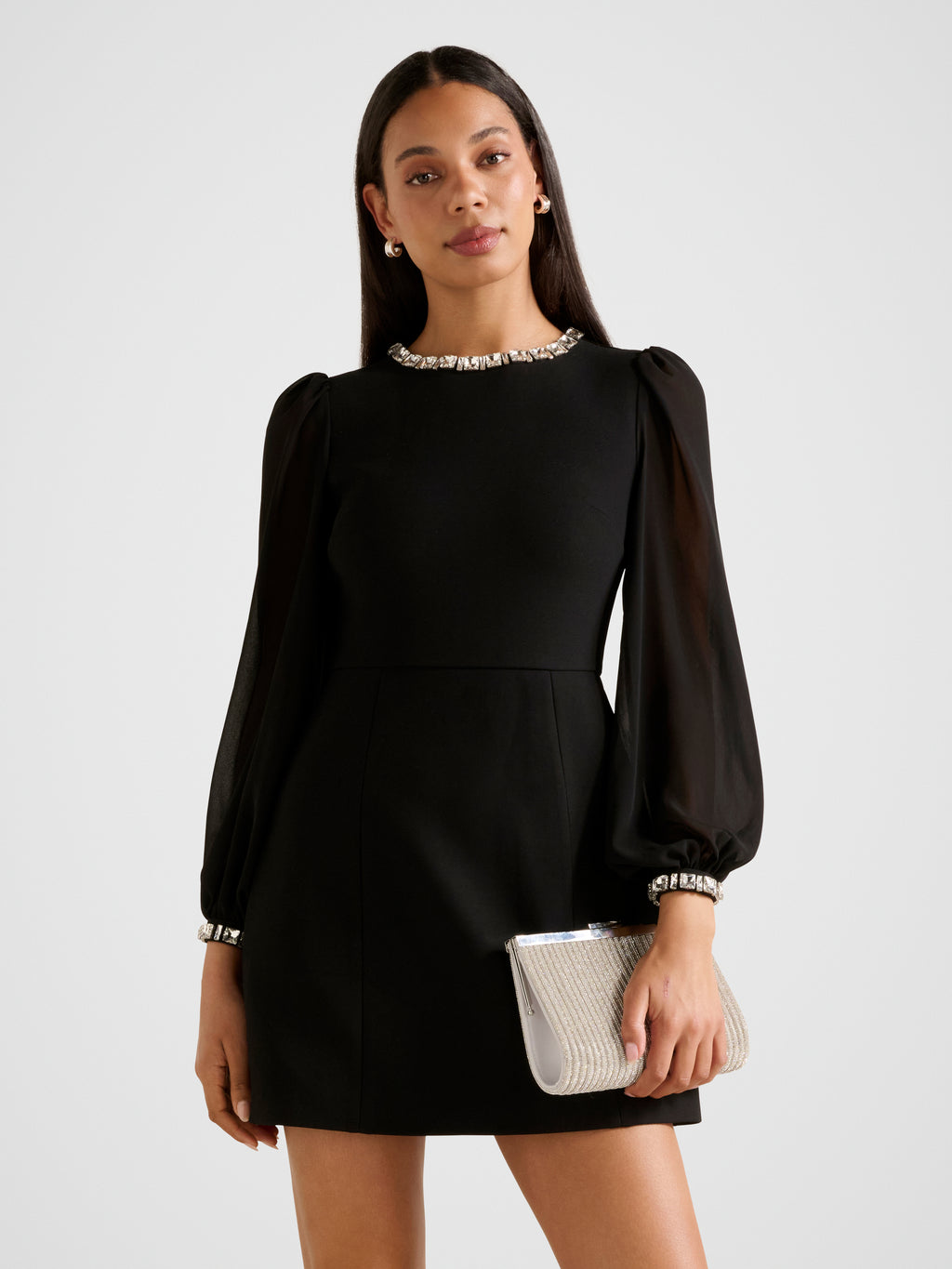 Indiana Embellished Mini Dress