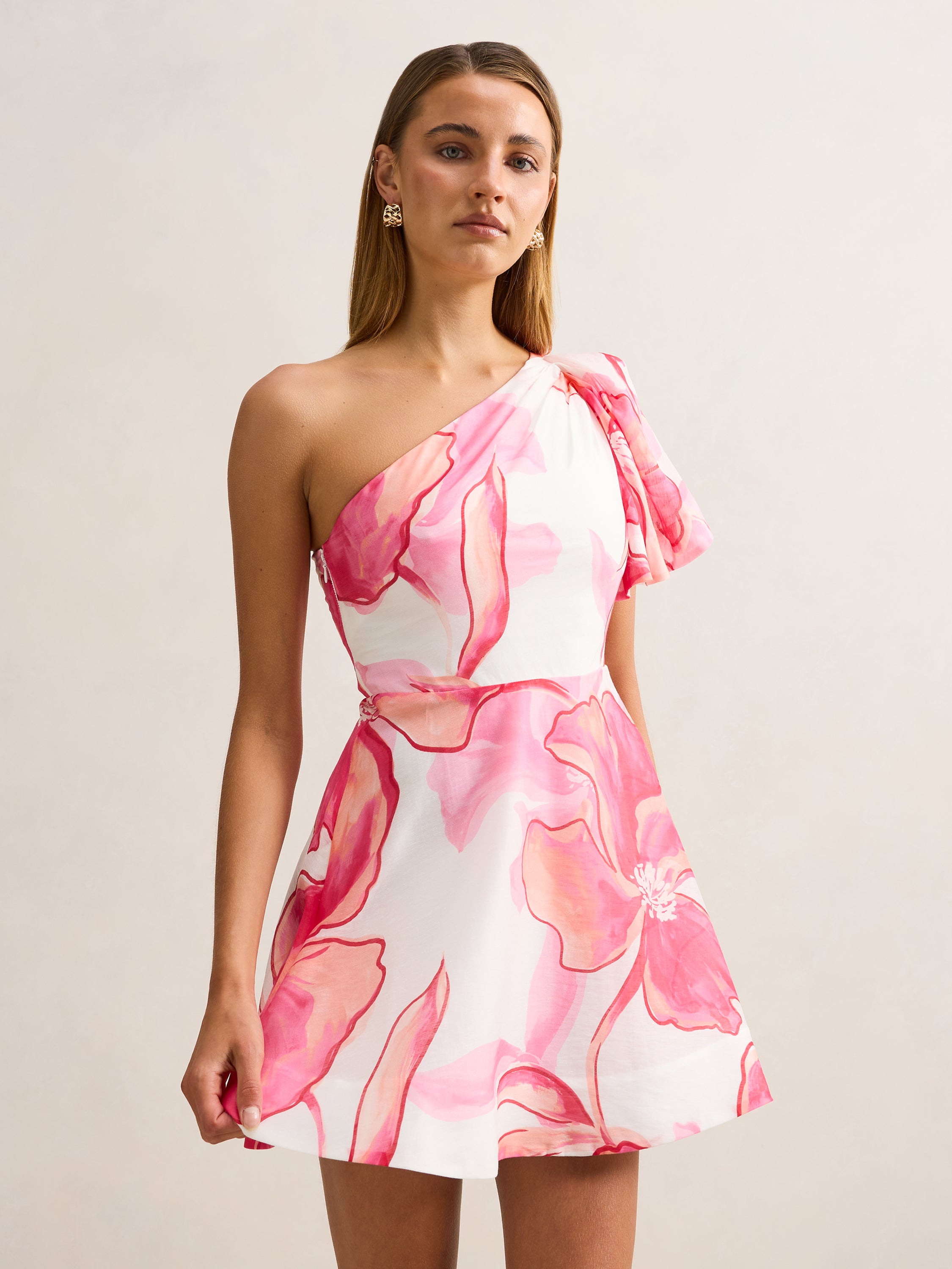 Josephina Flouncy Mini Dress