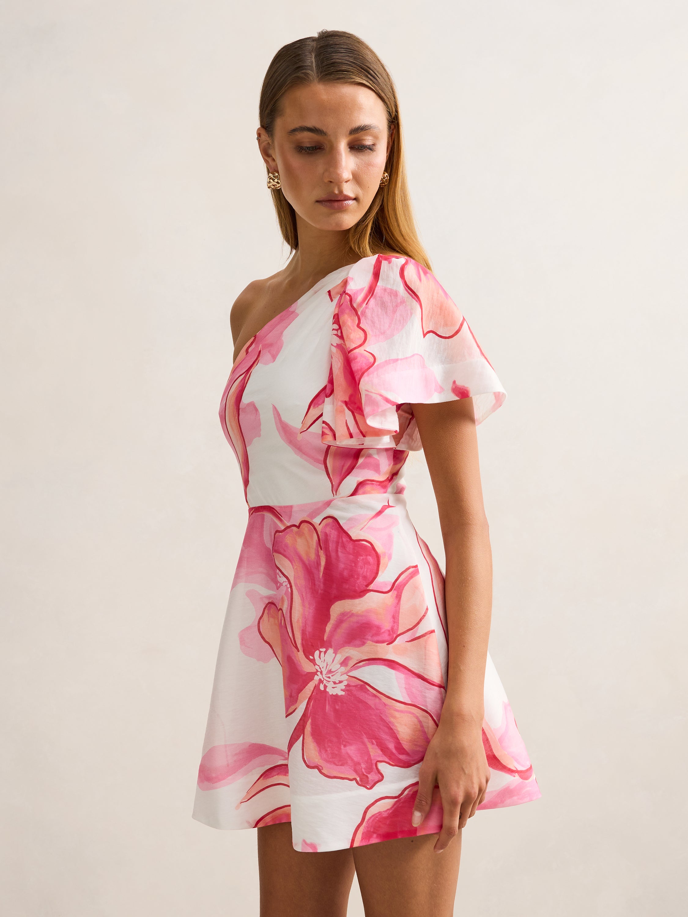 Josephina Flouncy Mini Dress