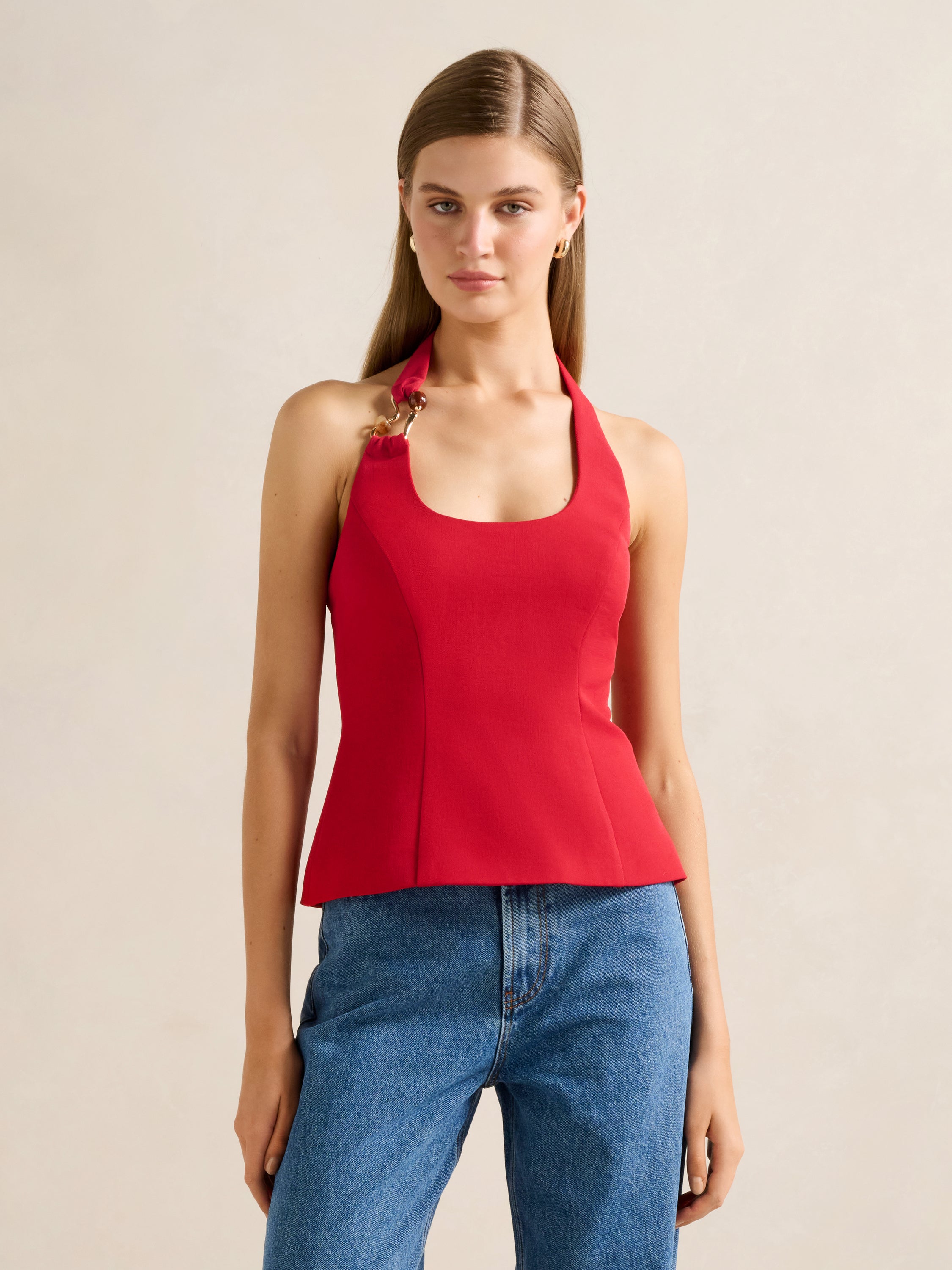 Dina Hardware Detail Top