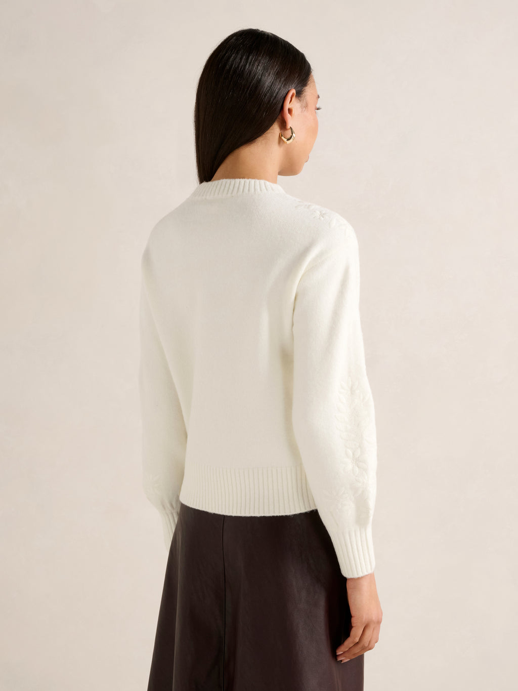 Harmony Floral Embroidered Sweater