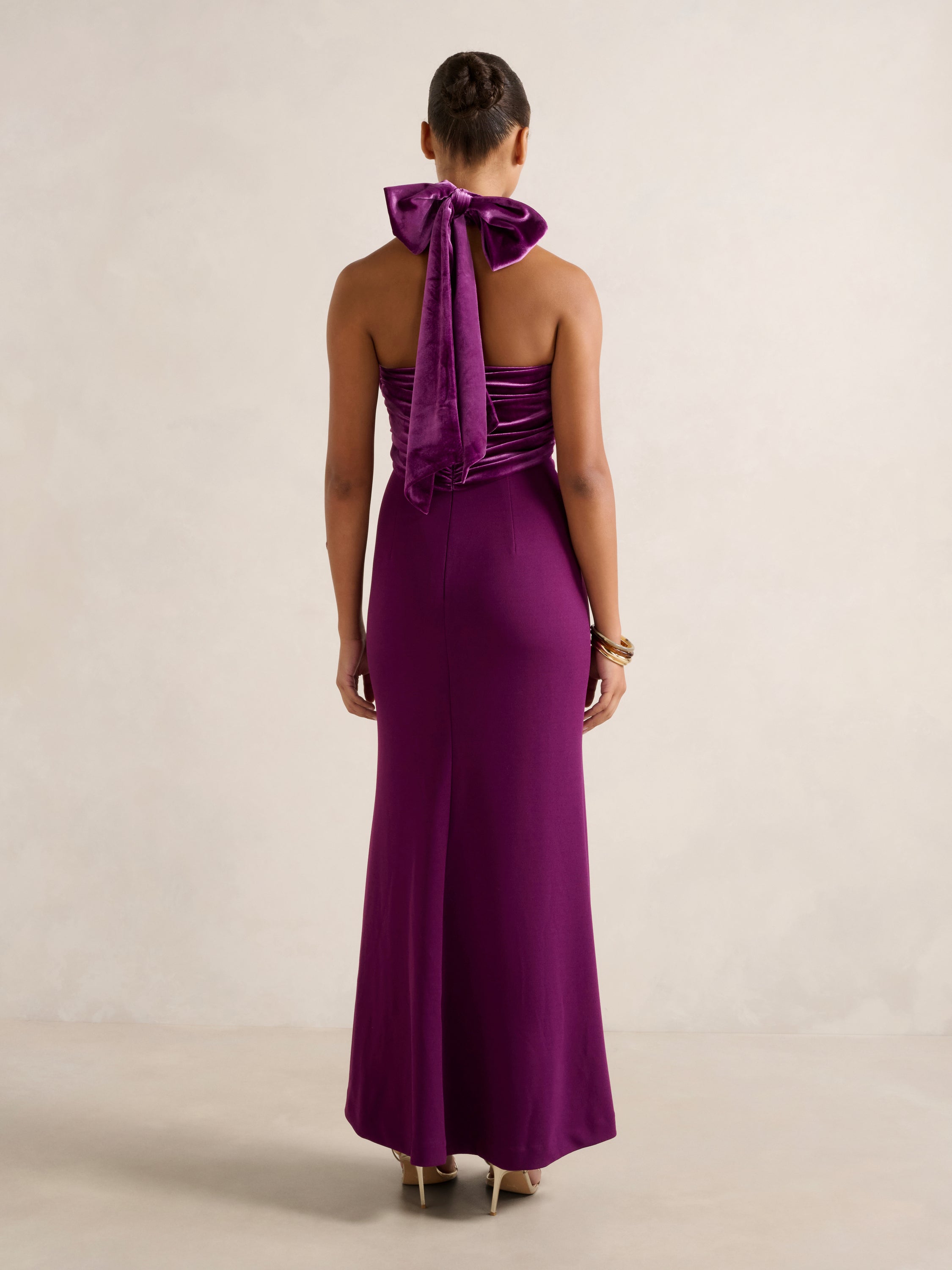 Malani Halter Neck Gown
