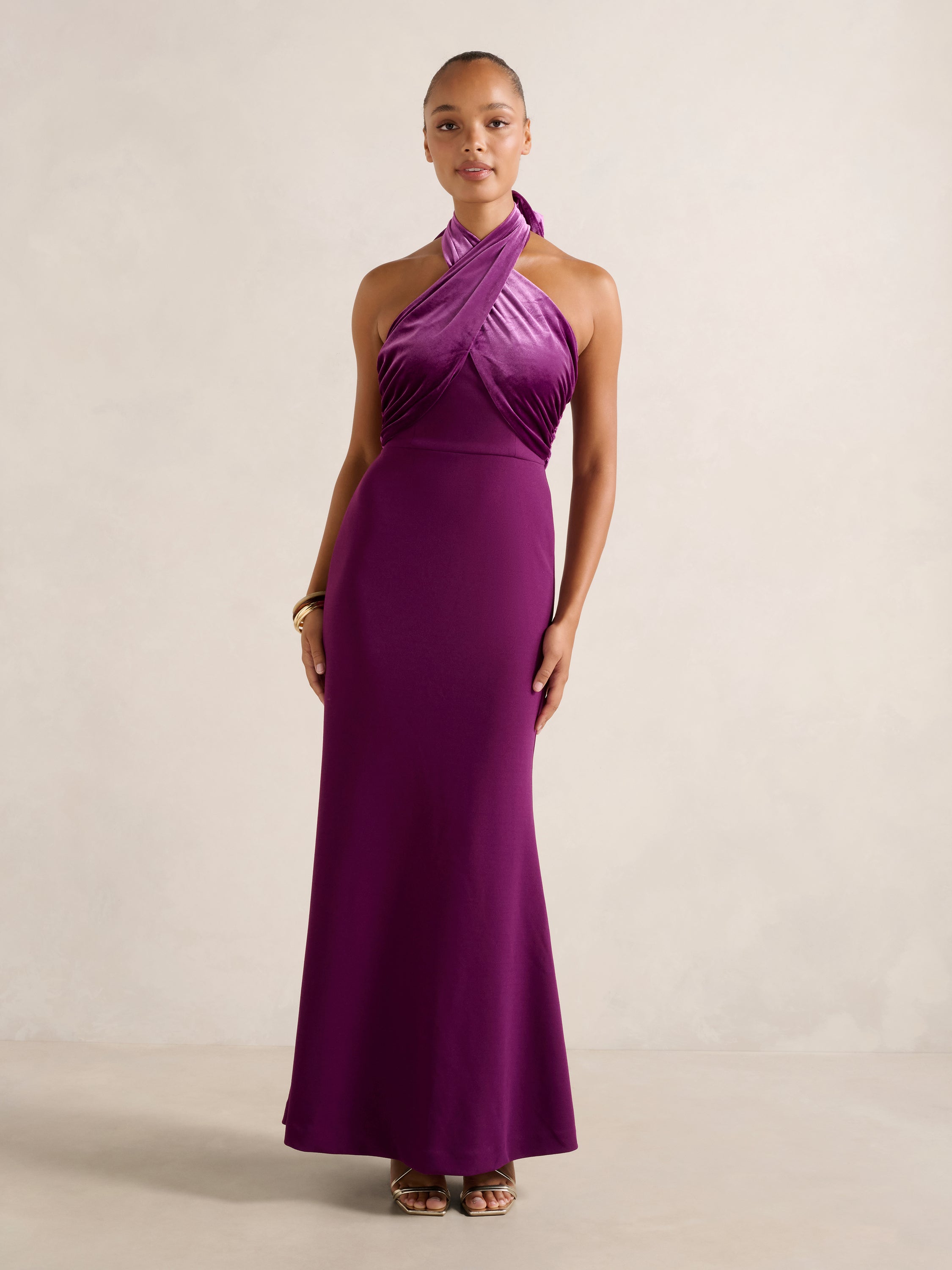 Malani Halter Neck Gown