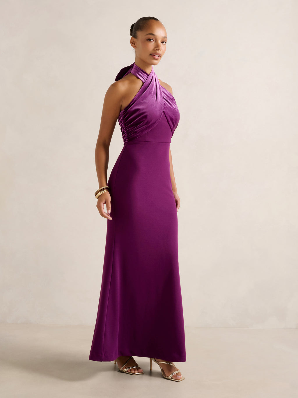 Malani Halter Neck Gown