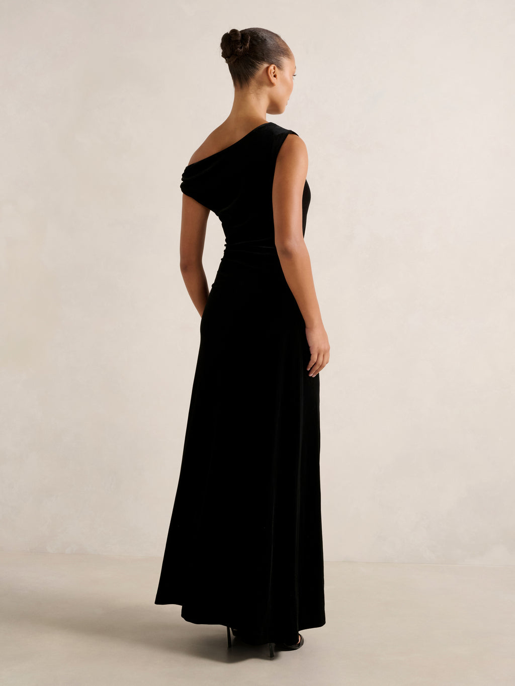 Winslet Off Shoulder Velvet Gown