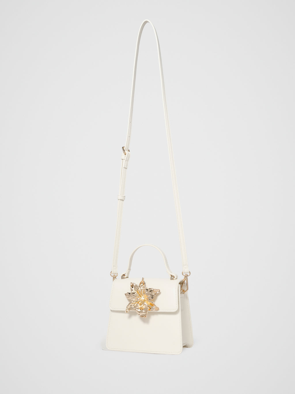 Maria Metal Flower Small Bag