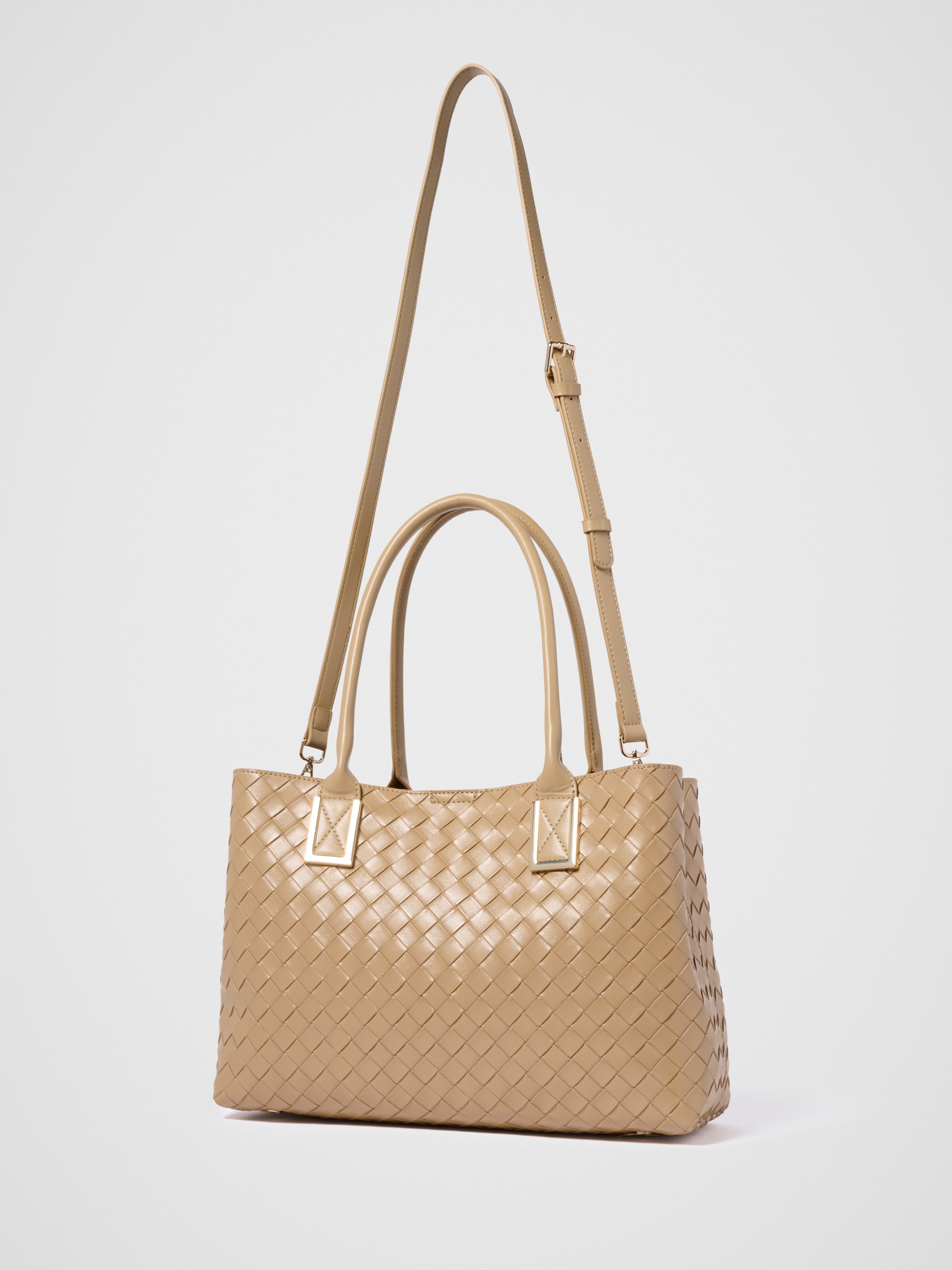 Ariana Weave Medium Tote