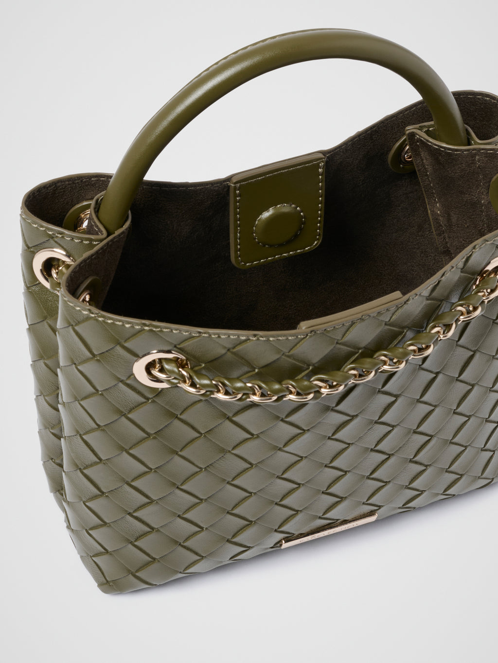 Lillian Weave Small Tote