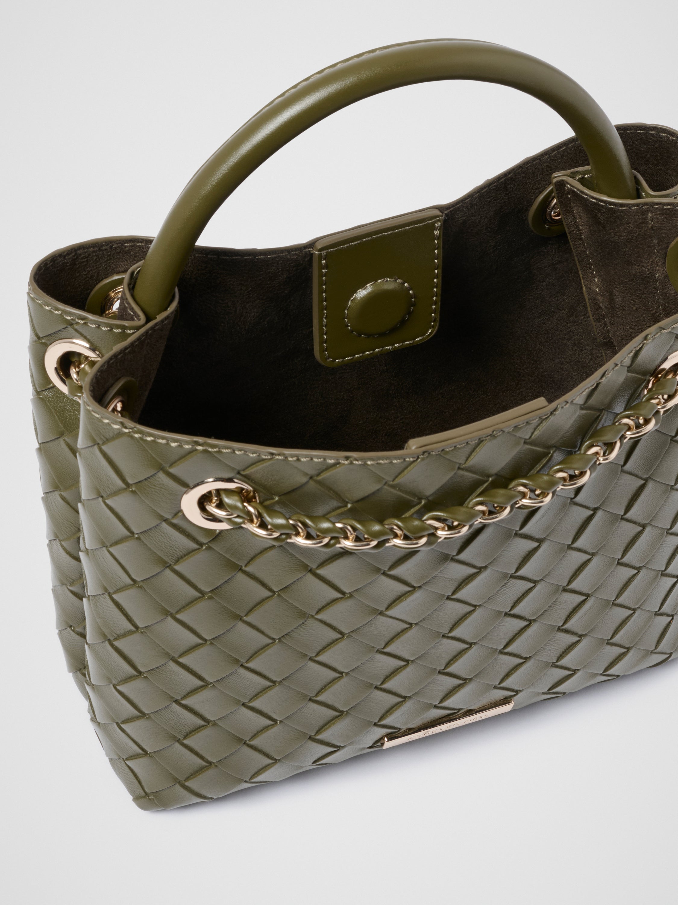 Lillian Weave Small Tote