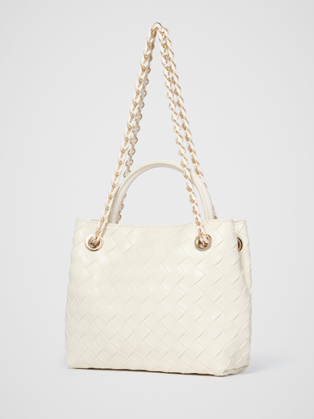 Lillian Weave Small Tote