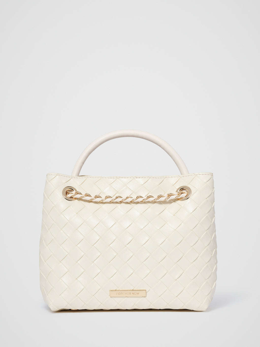 Lillian Weave Small Tote