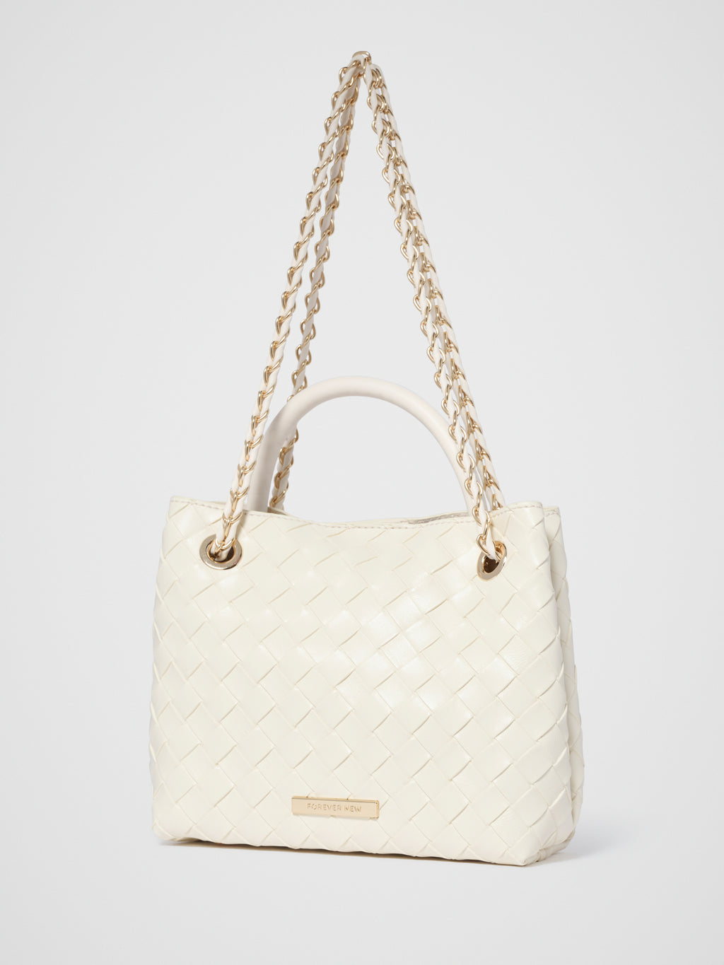 Lillian Weave Small Tote