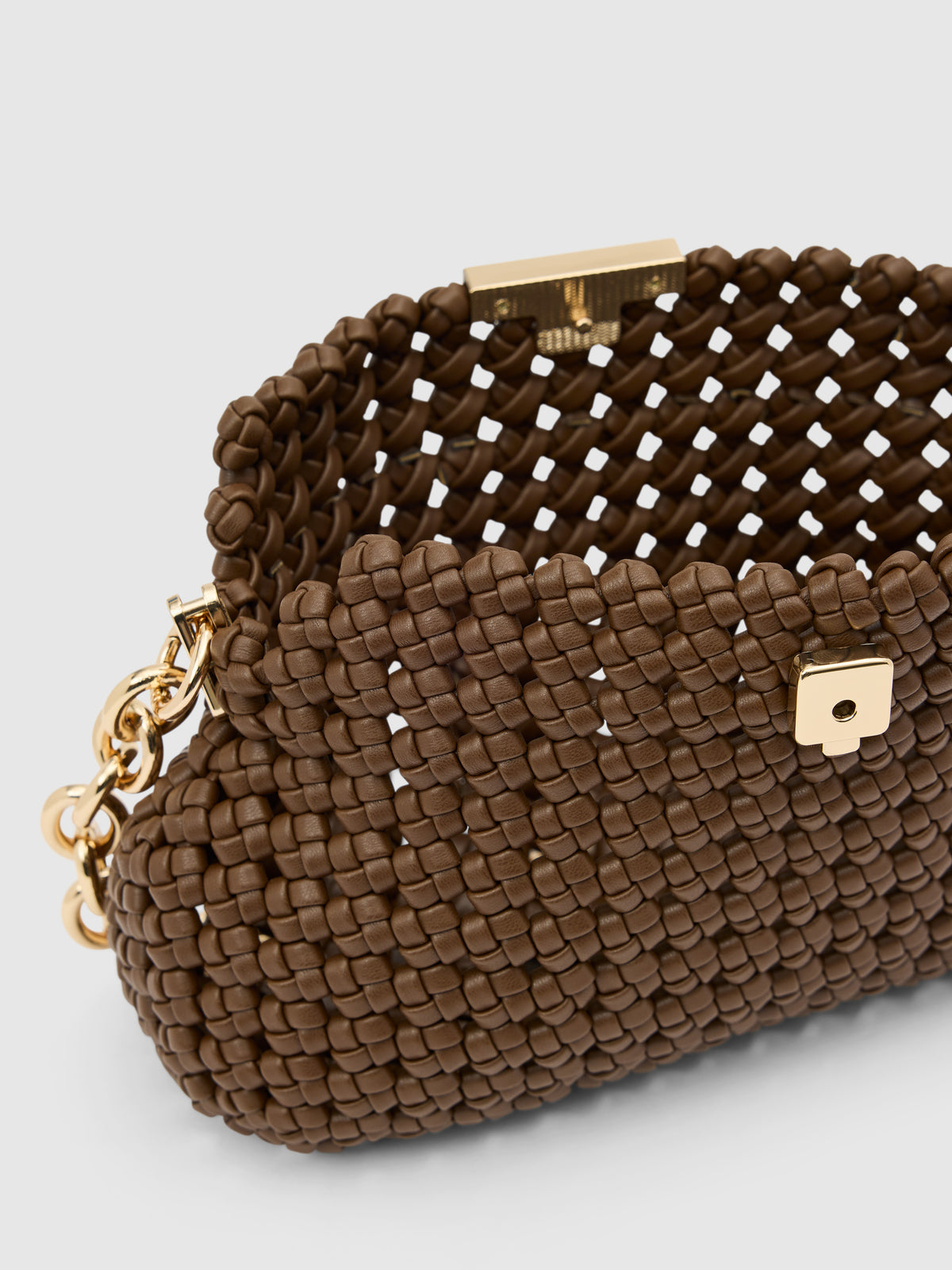 Teagan Weave Chain Bag