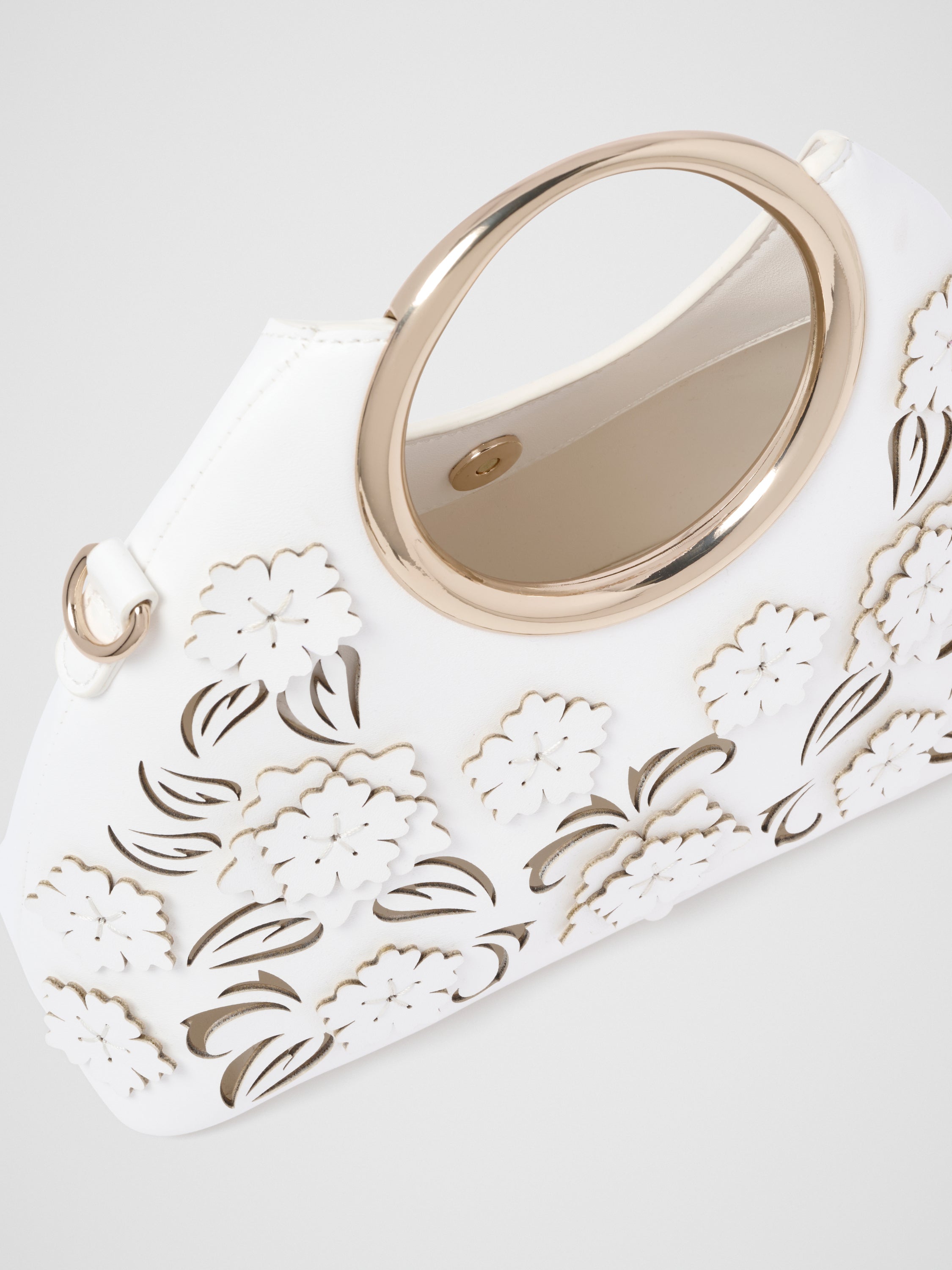 Mavin Cutout Floral Metal Handle