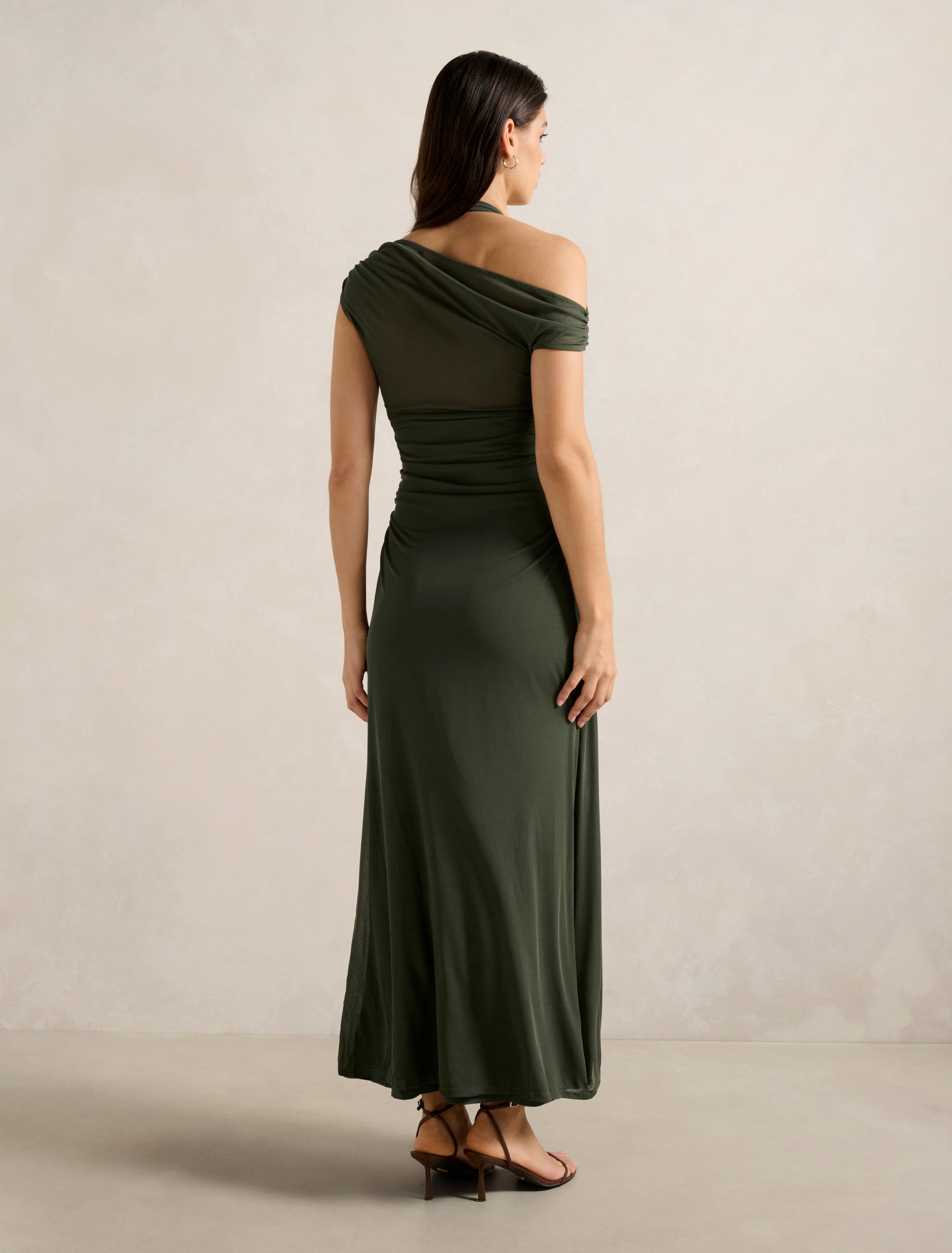 Brooklyn Layered Jersey Maxi Dress