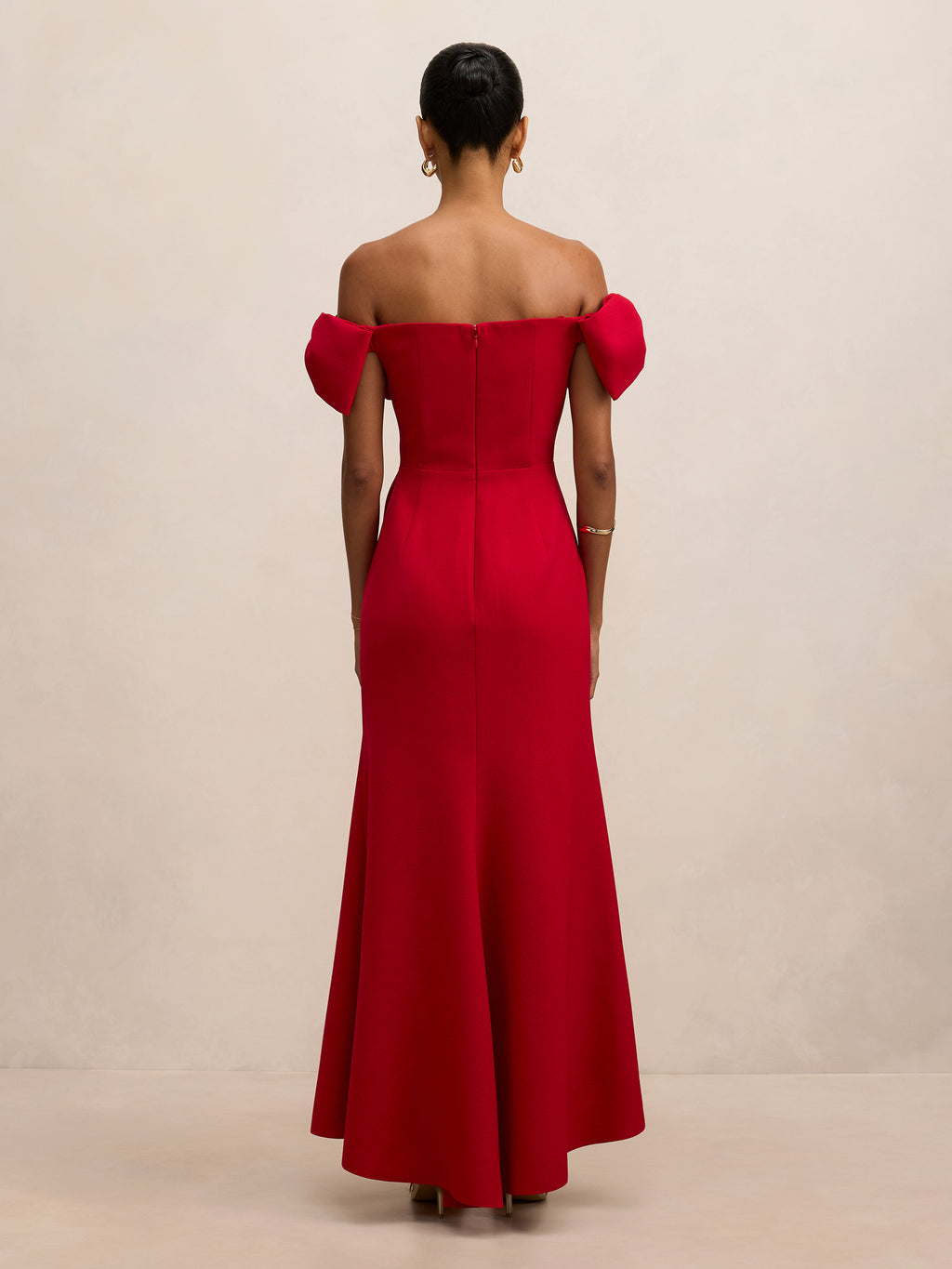 Kalee Petite Bow Maxi Dress