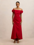 Kalee Petite Bow Maxi Dress