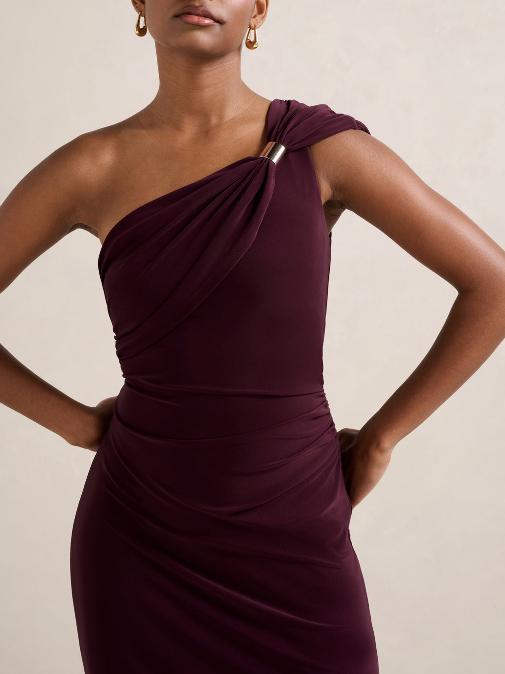 Robyn Petite Jersey Maxi Dress