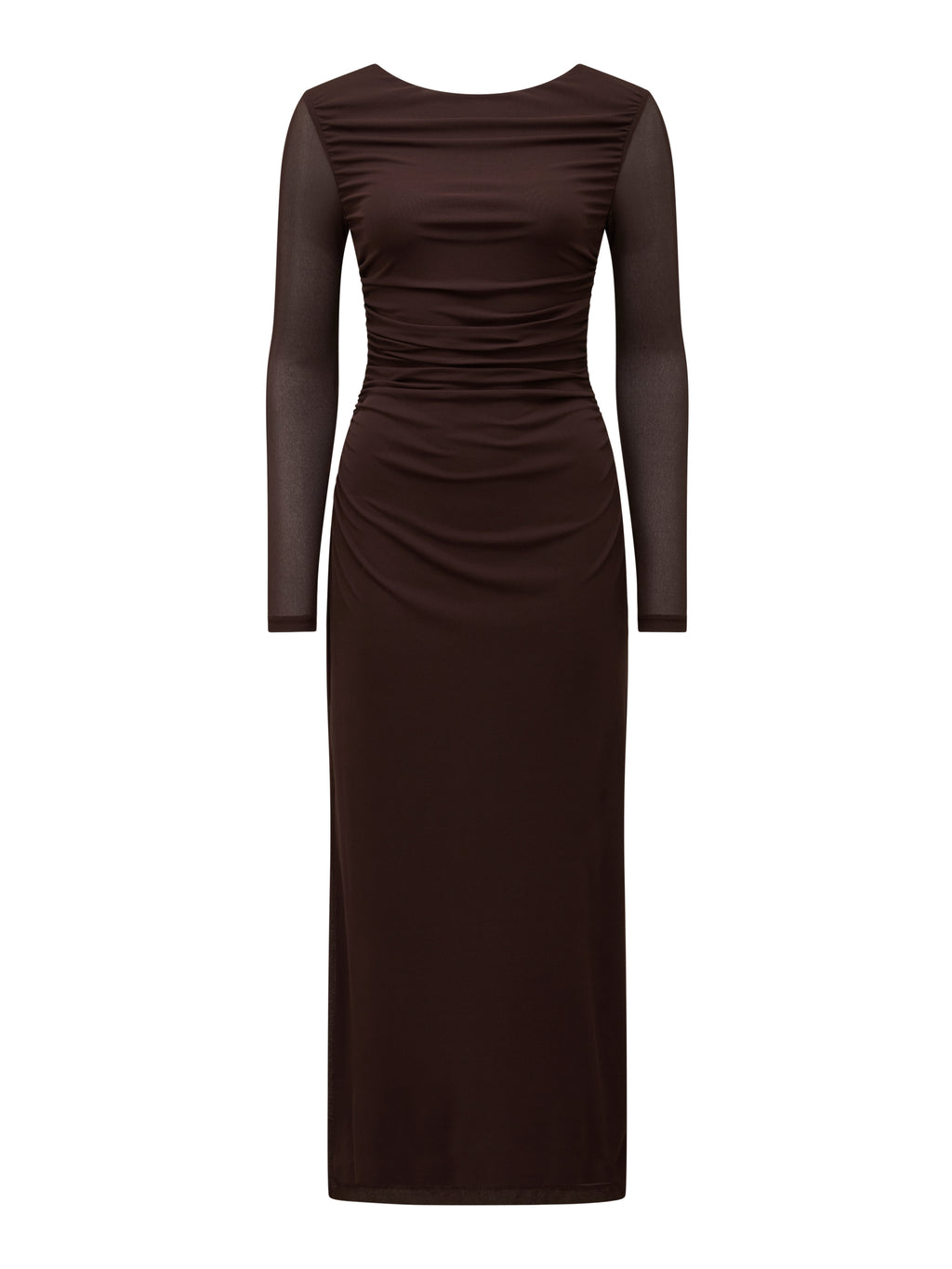 Brittany Petite Mesh Midi Dress