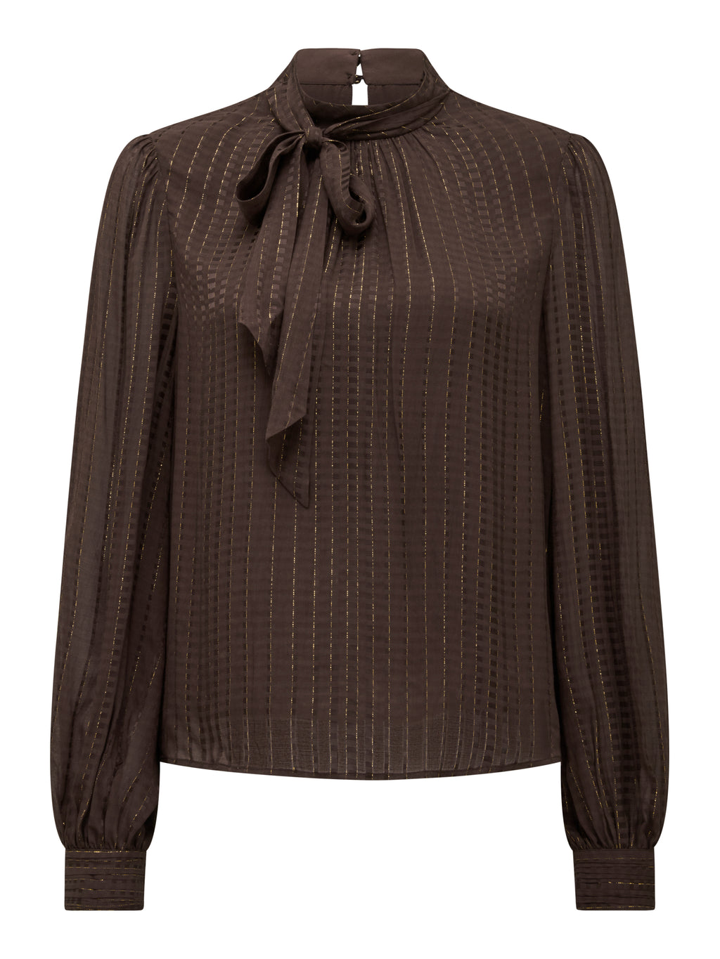 Preslee Neck Tie Blouse