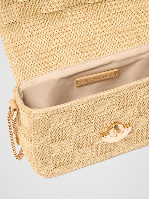 Anika Weave Shoulder Bag