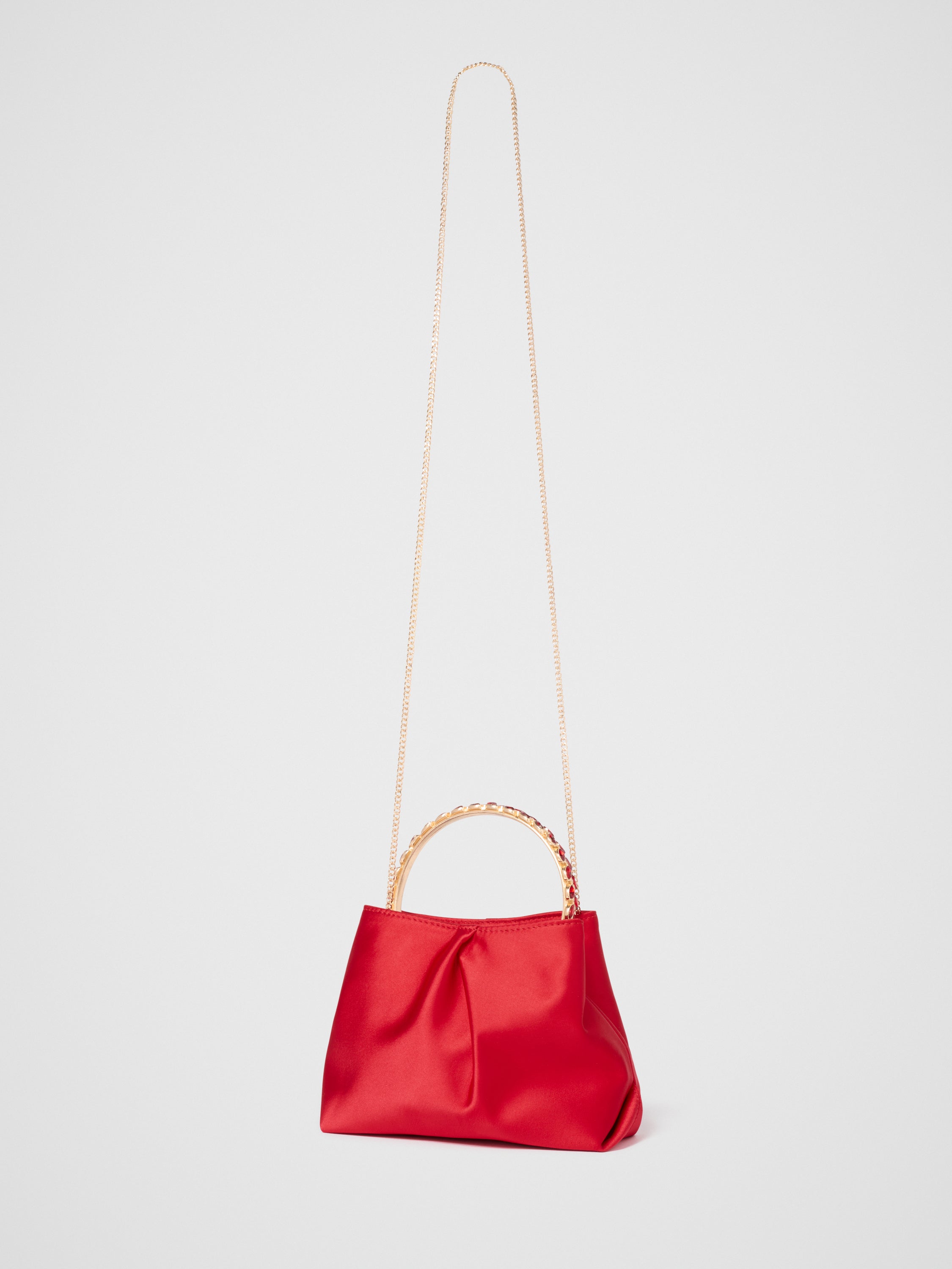 Juniper Jewel Handle Soft Clutch