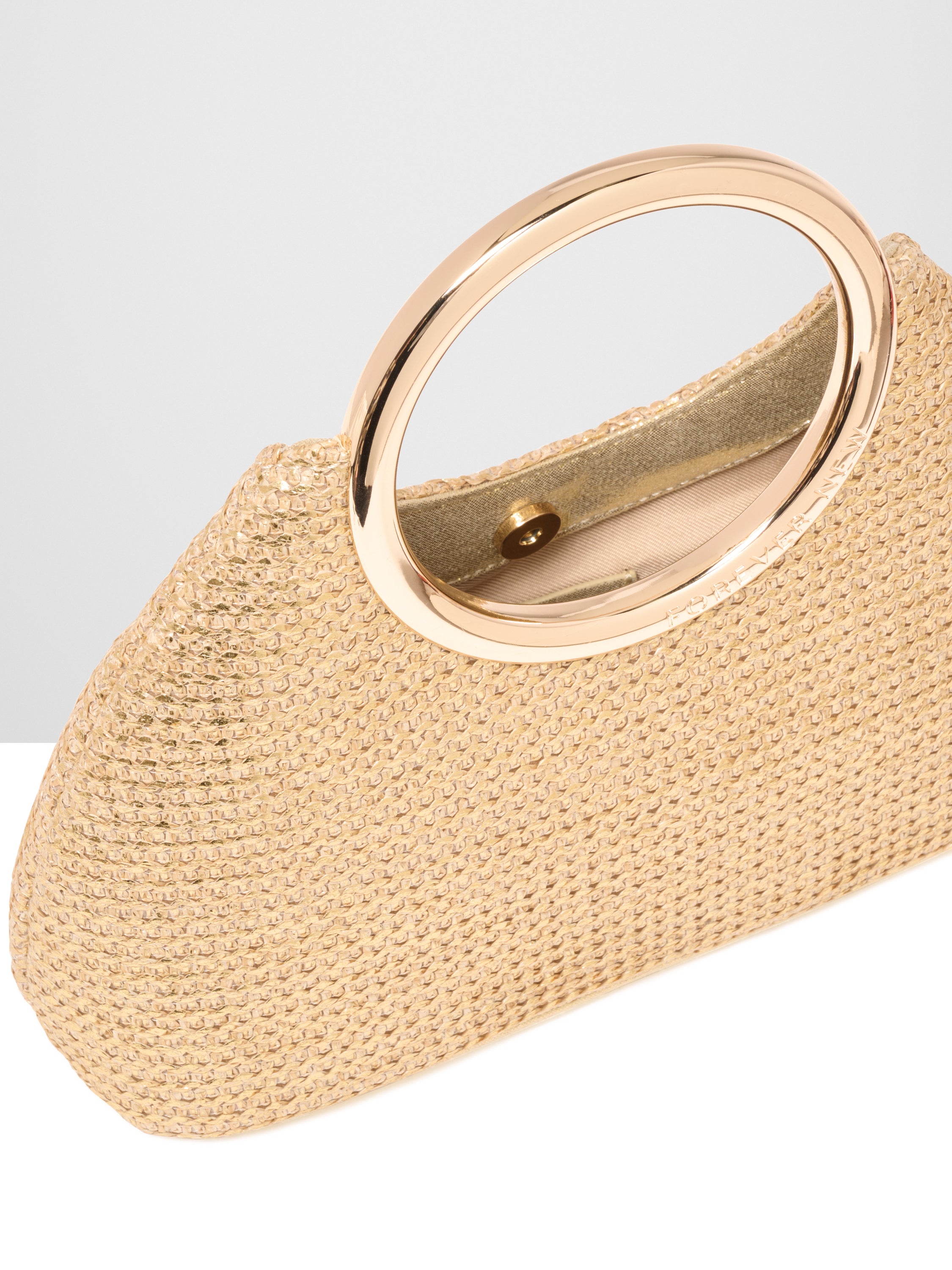 Ruby Round Handle Clutch