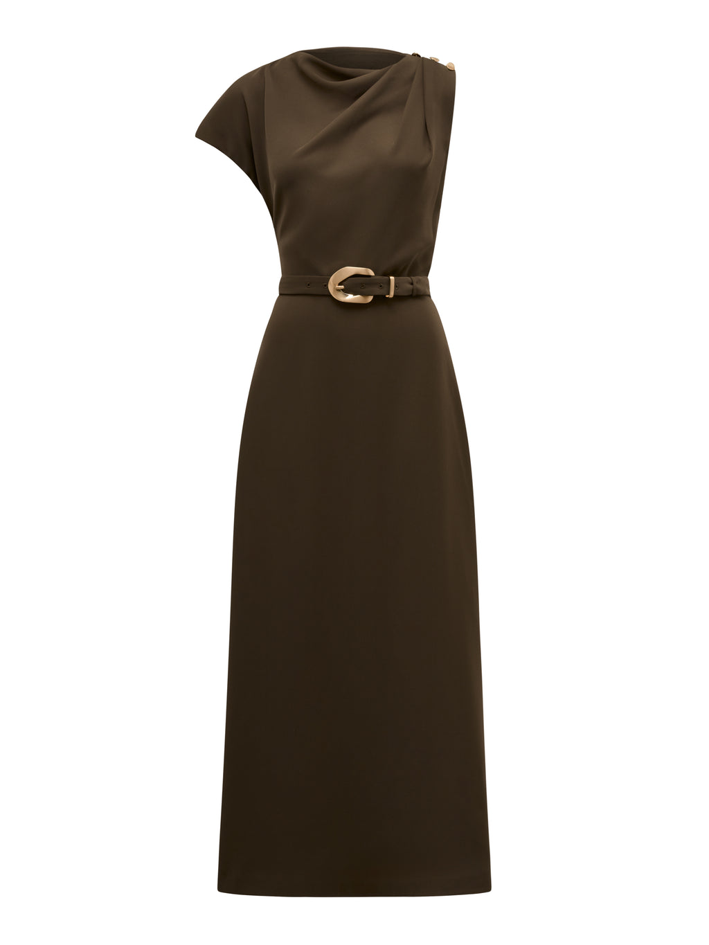 Kylee Draped Midi Dress