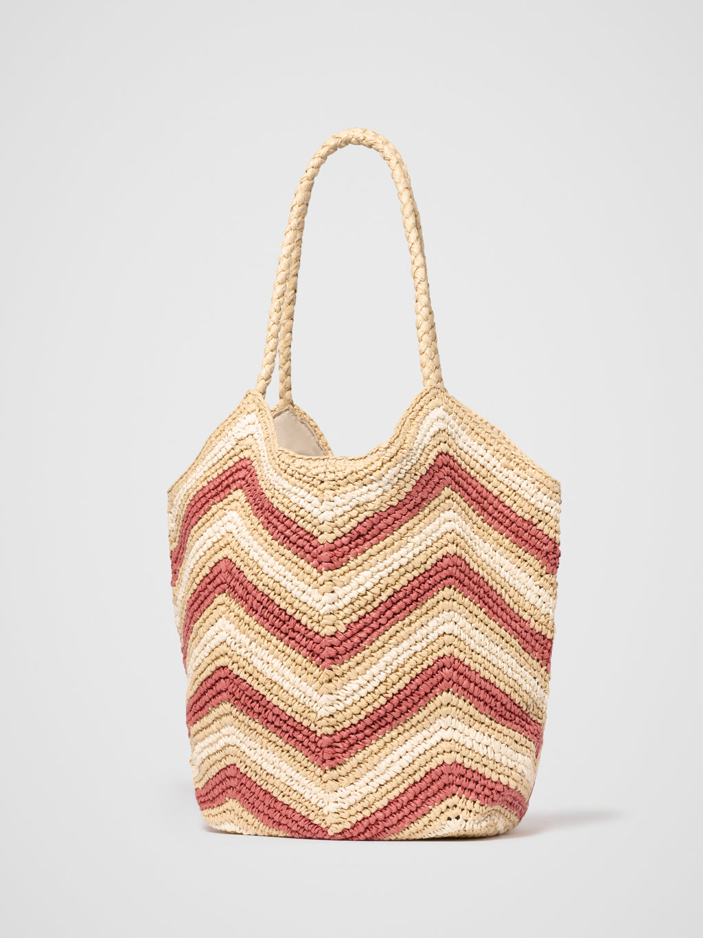Keira Chevron Weave Tote Bag