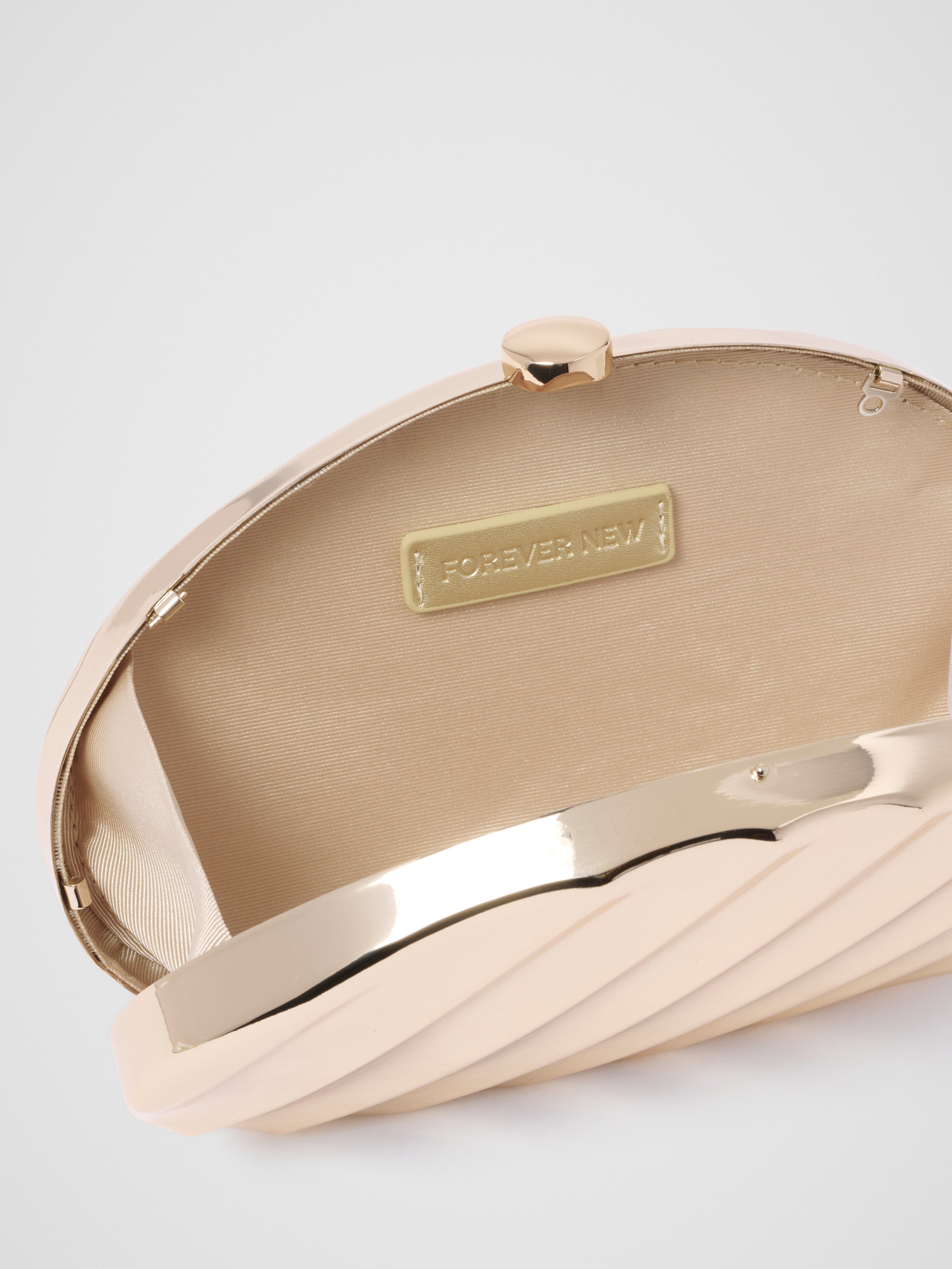 Sapphire Hardcase Clutch