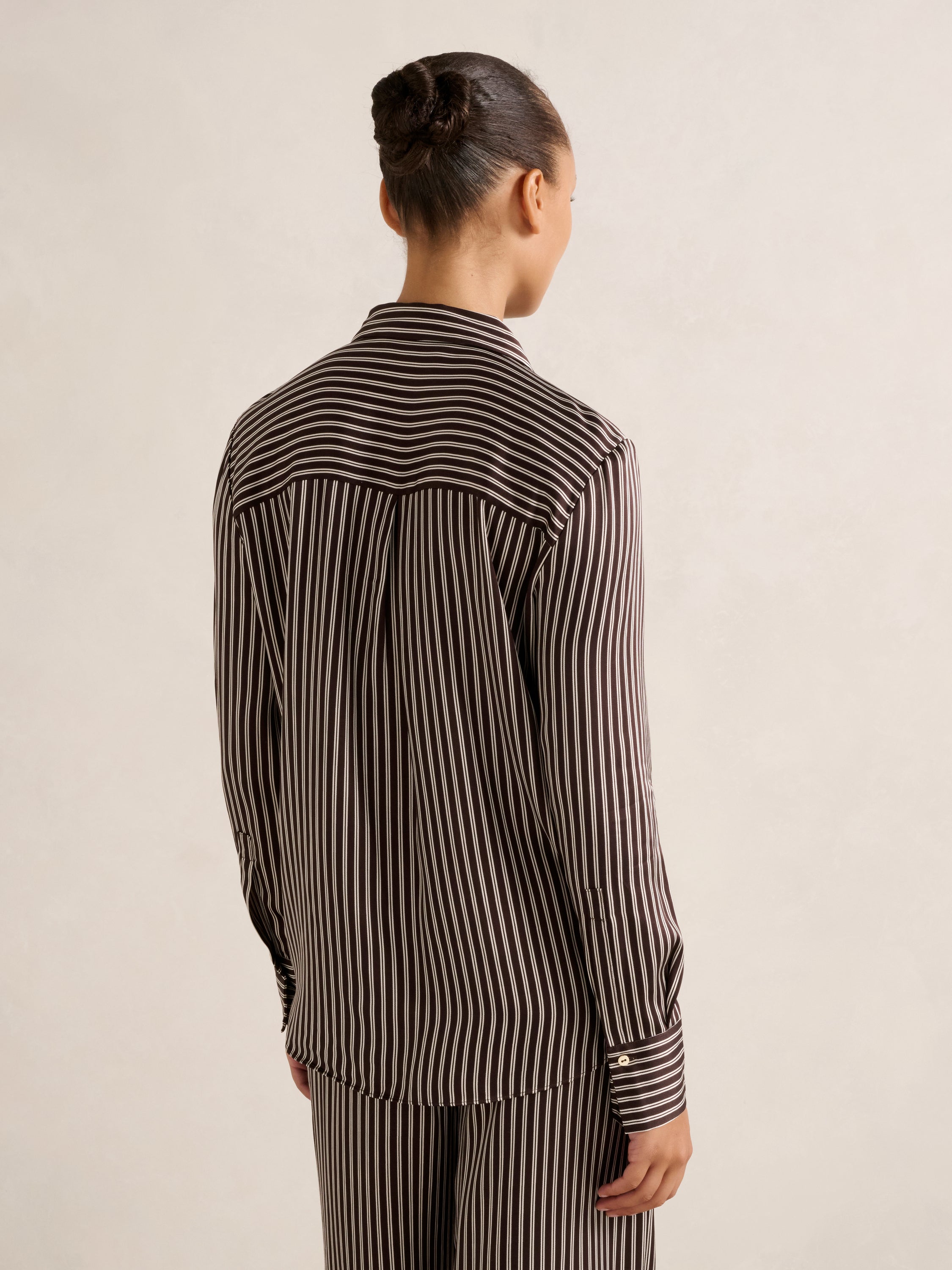 Lydia Oversized Satin Shirt