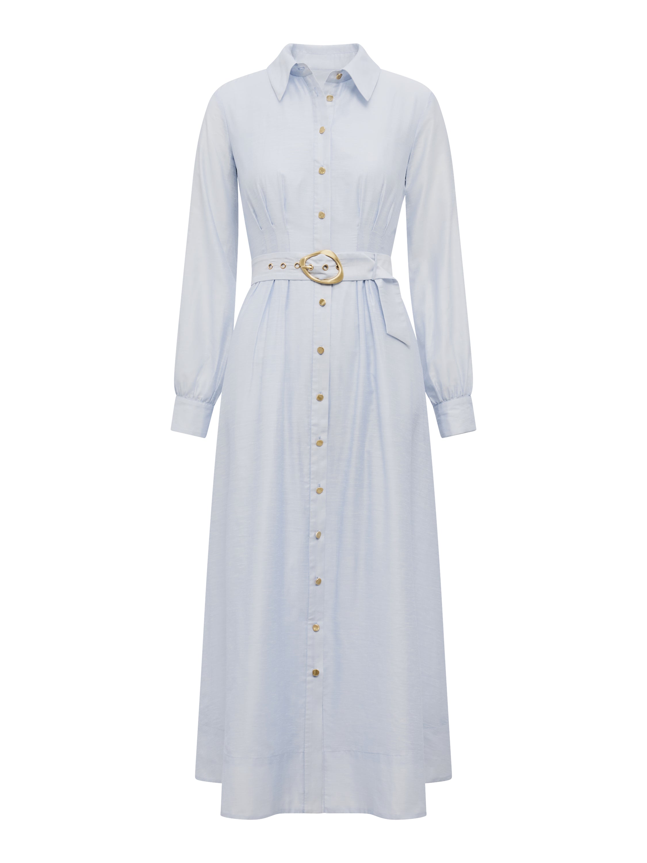 Evelyn Seam Detail Midi Dress