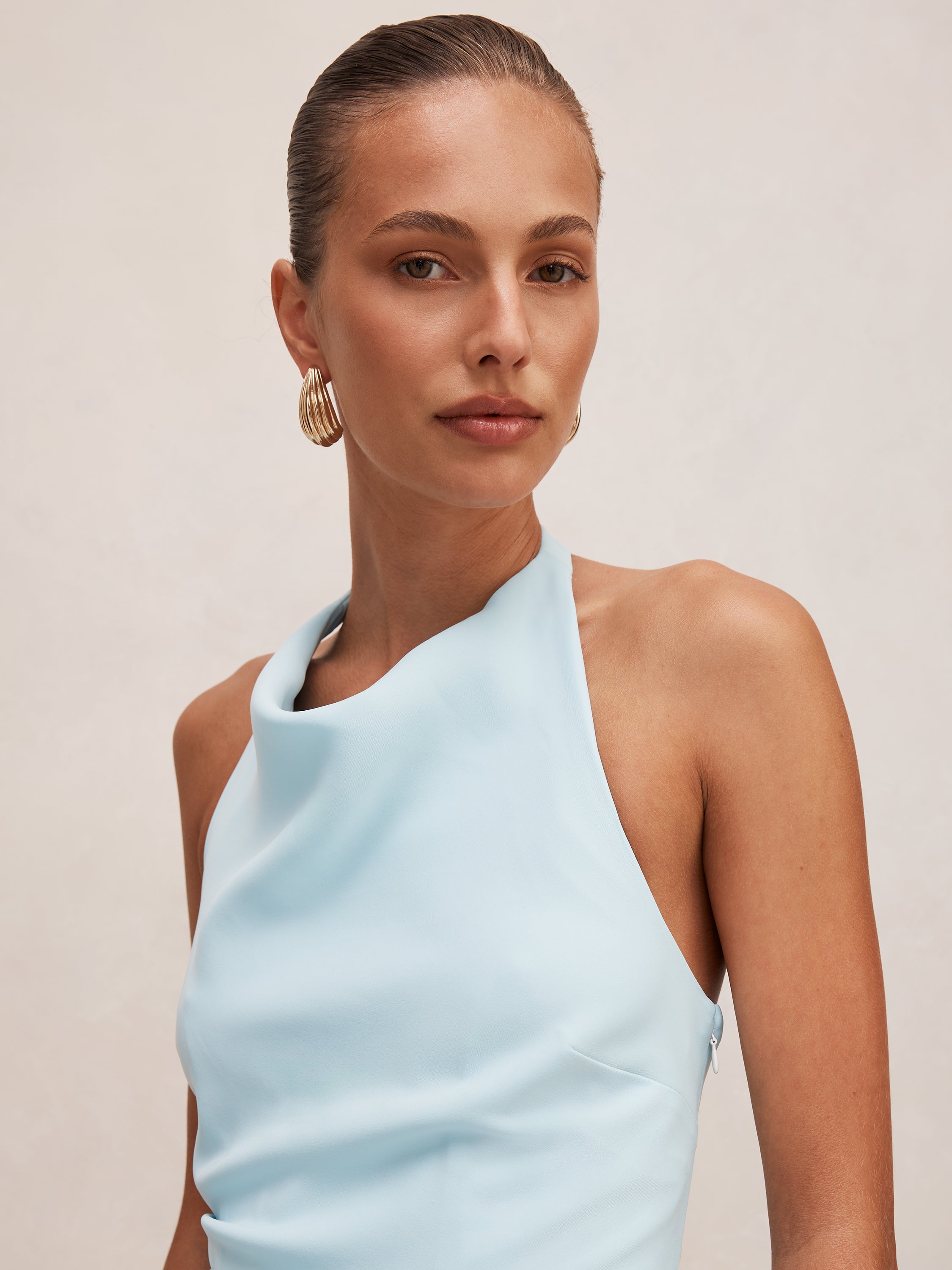 Tina Halter Mini Dress
