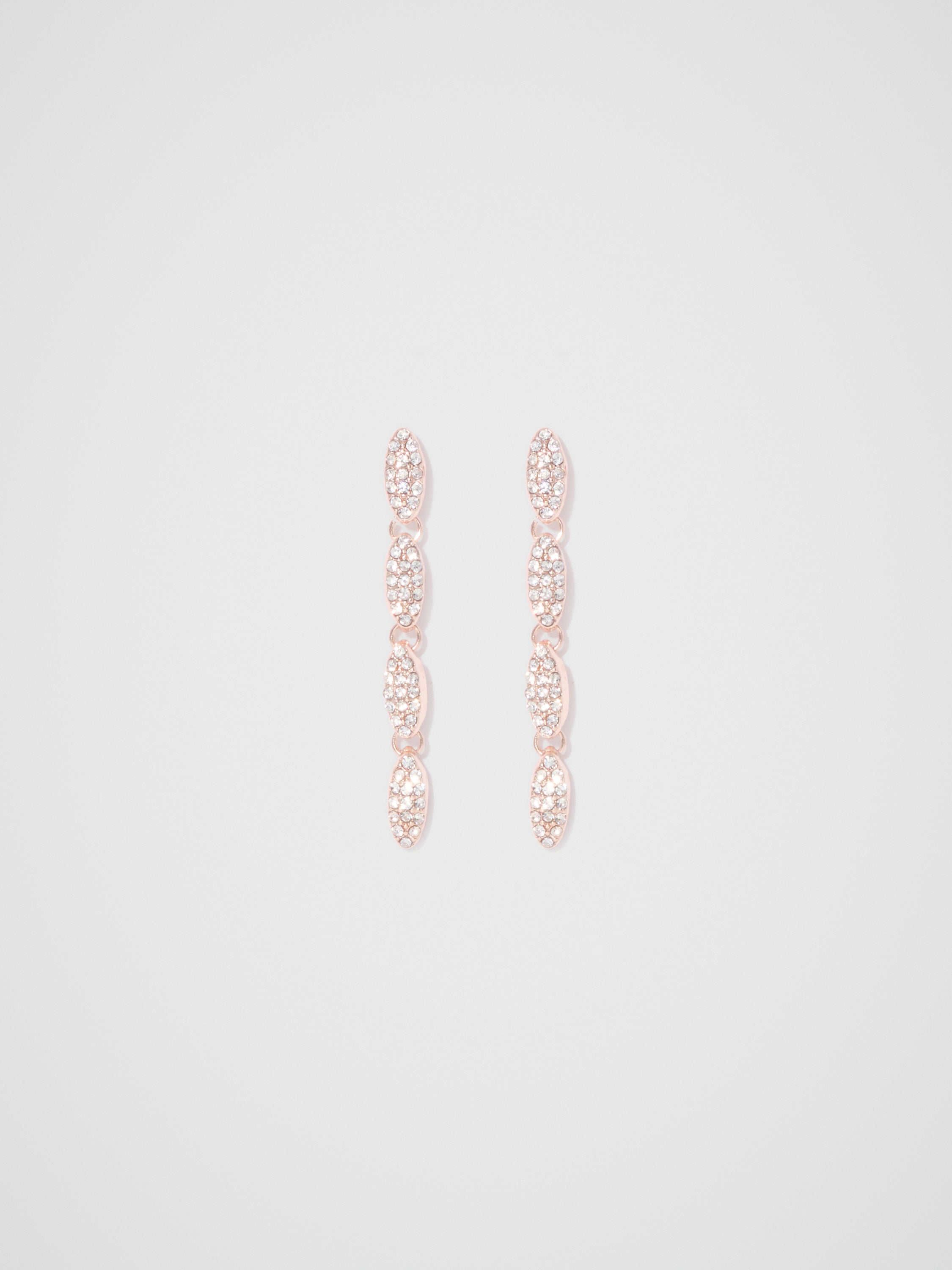 Polly Pave Drop Earring