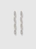 Polly Pave Drop Earring