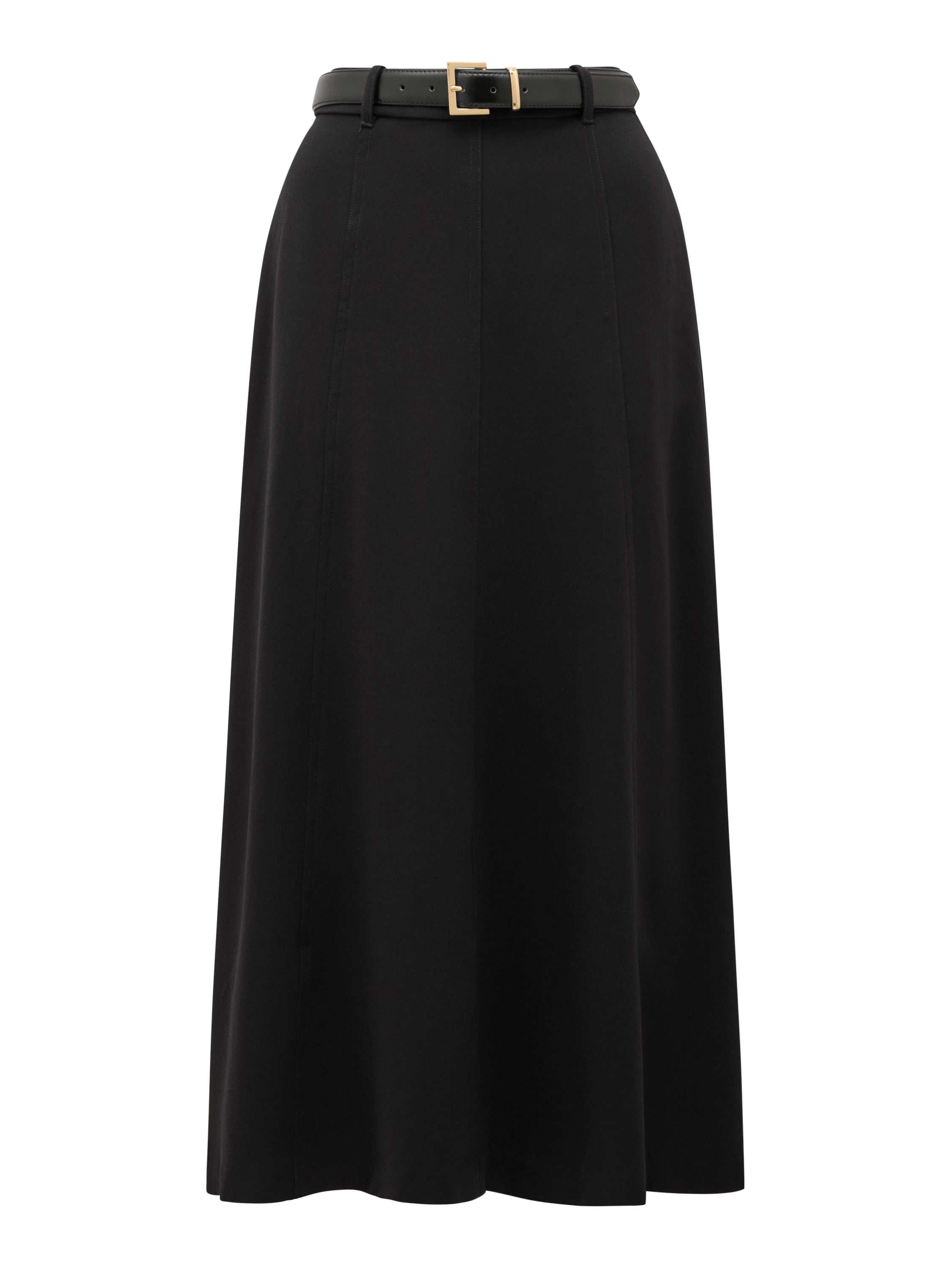 Celine Belted Midi Skirt